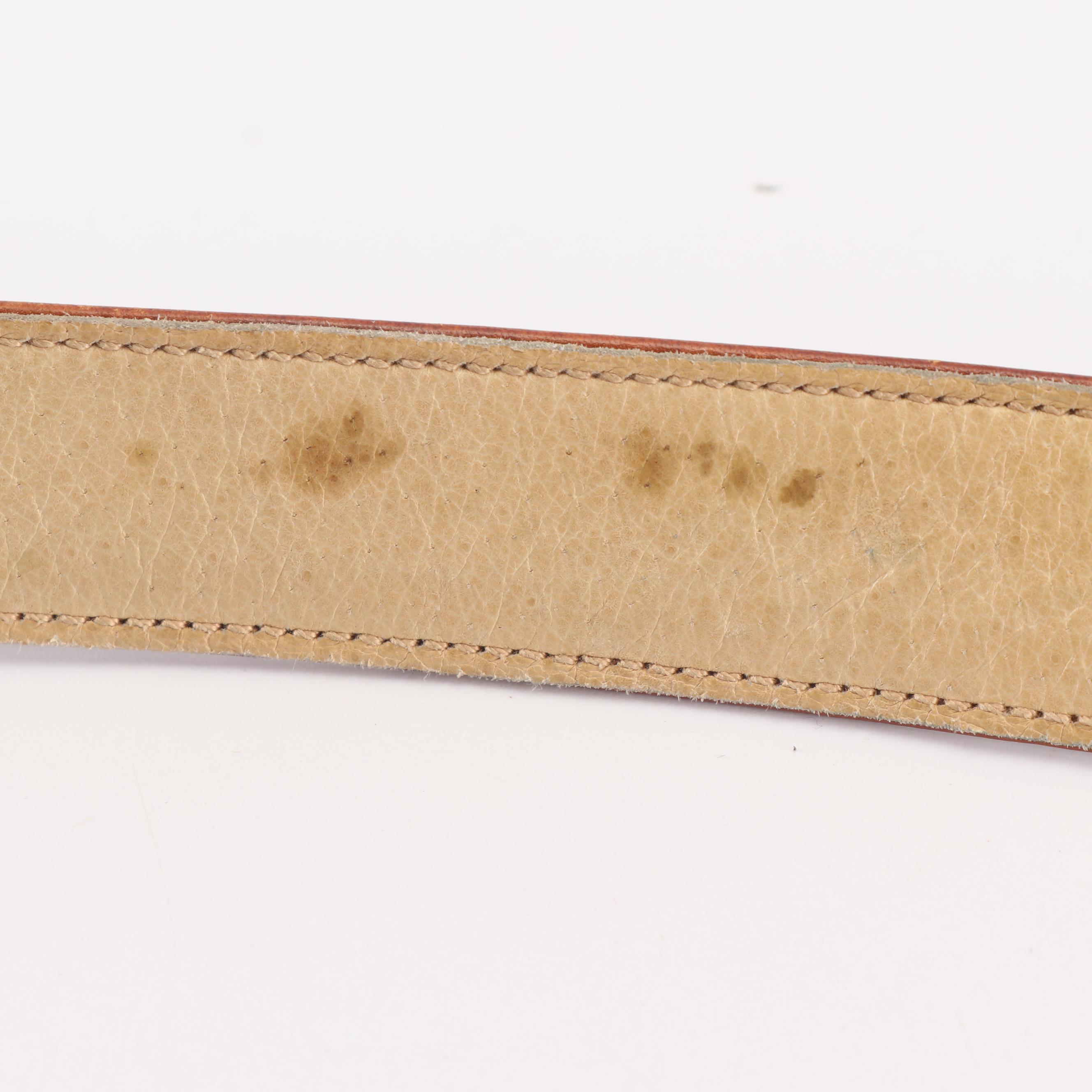 Women's Prada and Gucci Leather Belts, Made in Italy