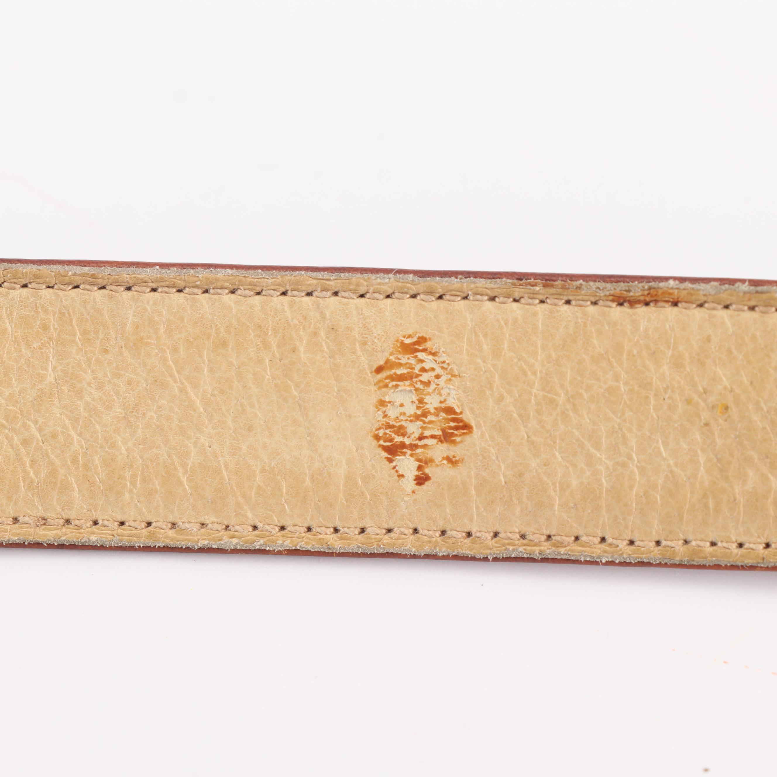 Women's Prada and Gucci Leather Belts, Made in Italy