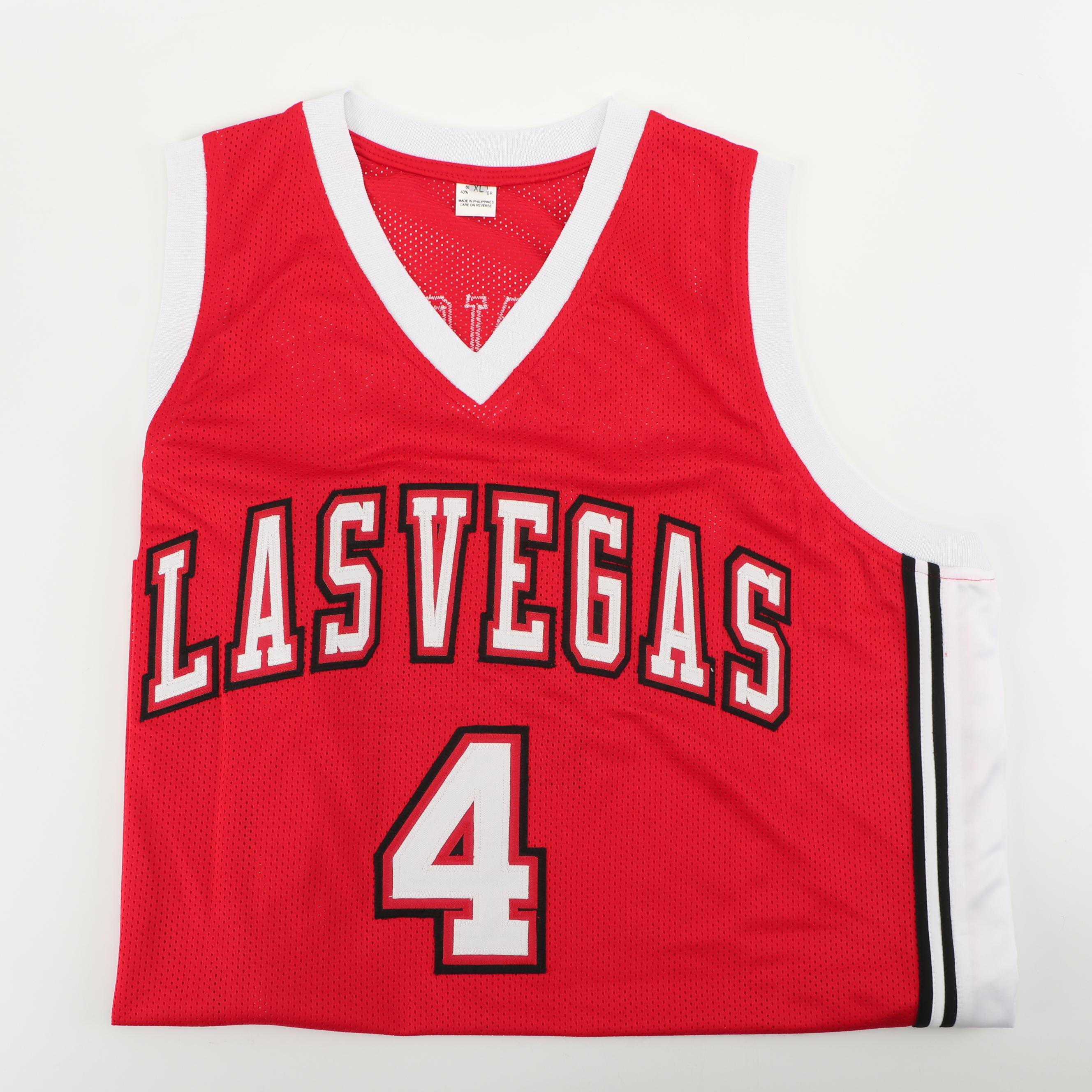 Larry Johnson Autographed University of Las Vegas Jersey - PSA/DNA COA
