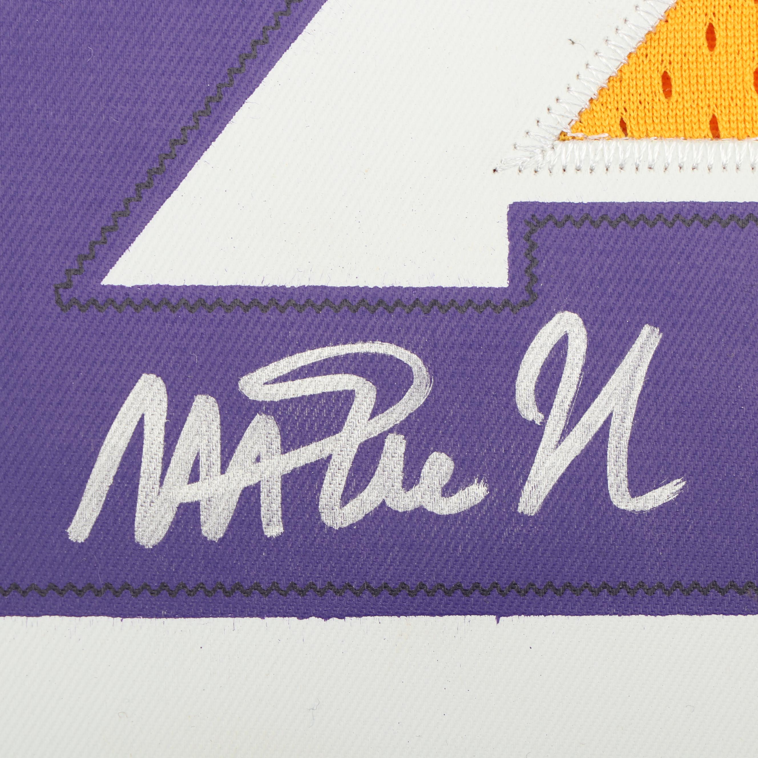 Magic Johnson Autographed Los Angeles Lakers Jersey - PSA/DNA COA
