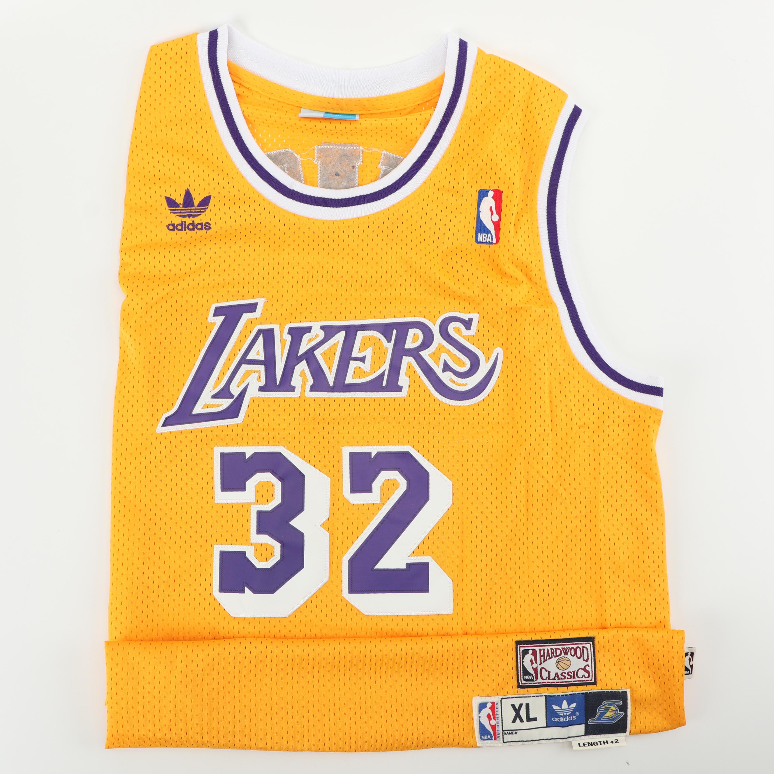 Magic Johnson Autographed Los Angeles Lakers Jersey - PSA/DNA COA