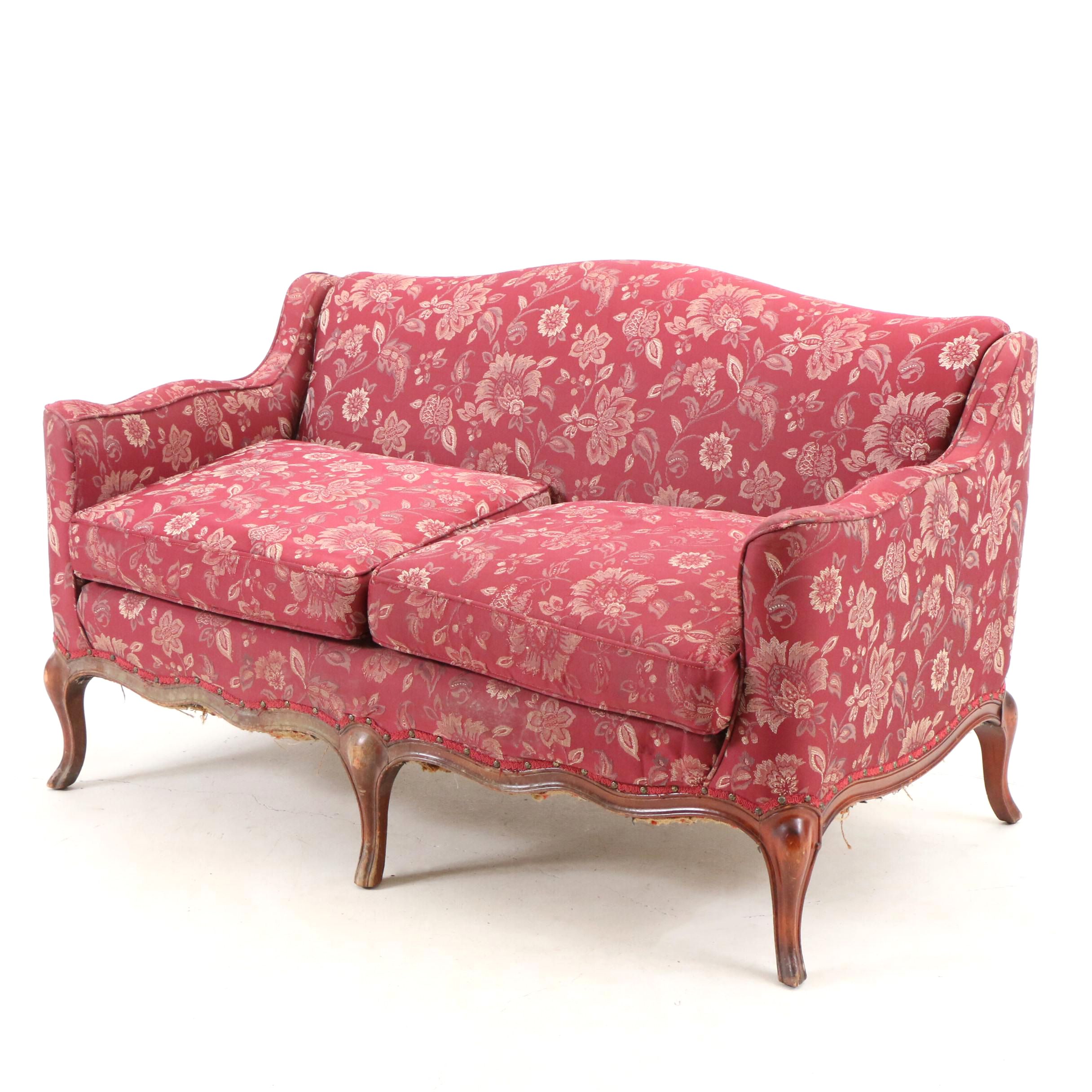 Vintage Canape Style Loveseat