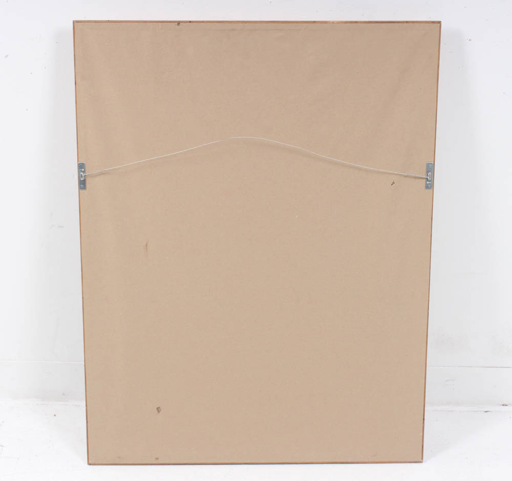 David S. Burnside Raccoon Gouache Painting