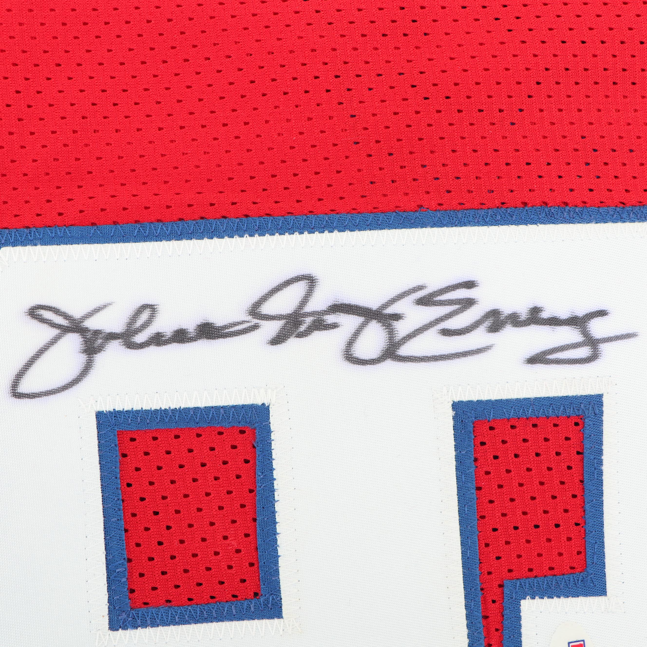 Julius "Dr. J" Erving Autographed Philadelphia 76ers Jersey - PSA/DNA COA