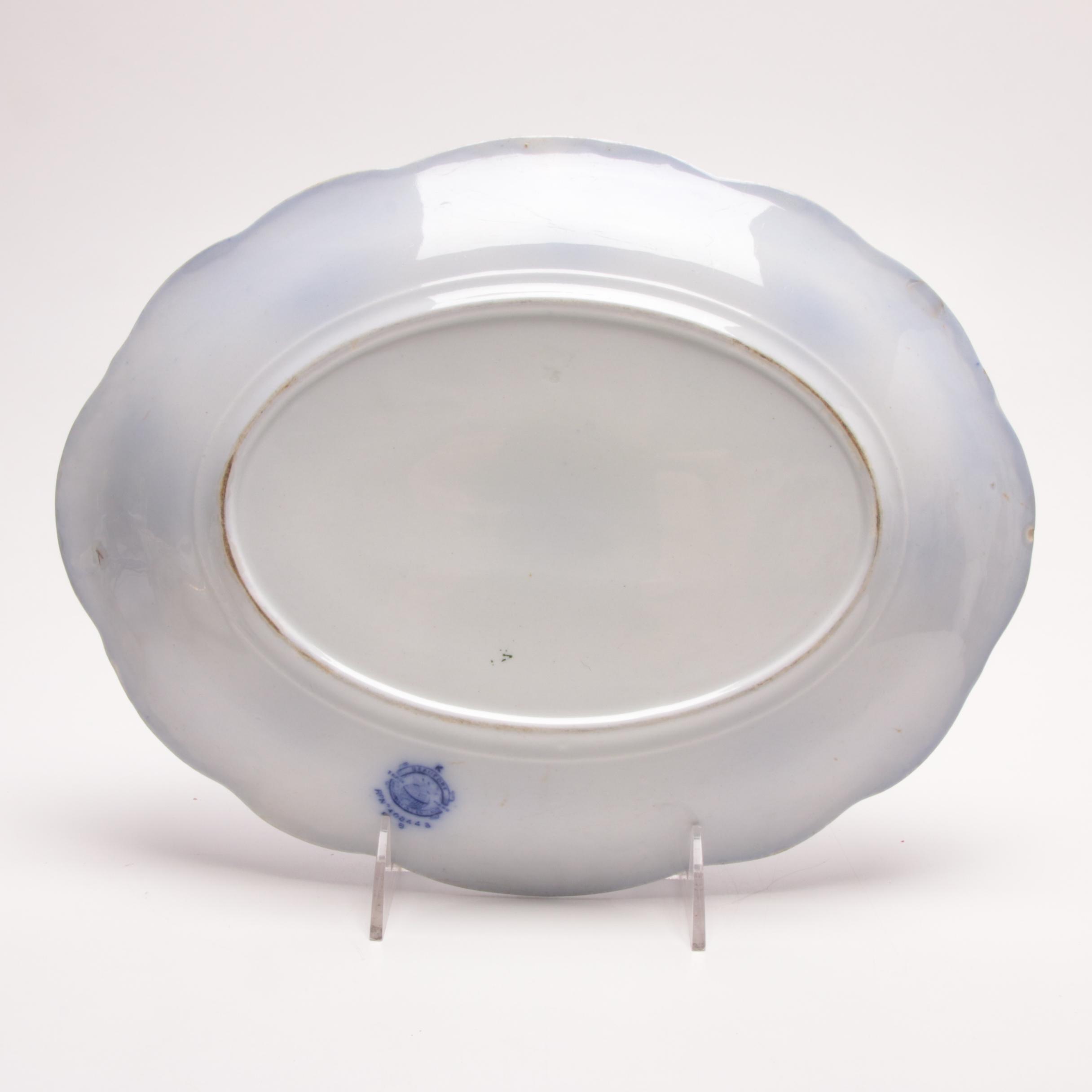 English and German Bone China Serving Vessels