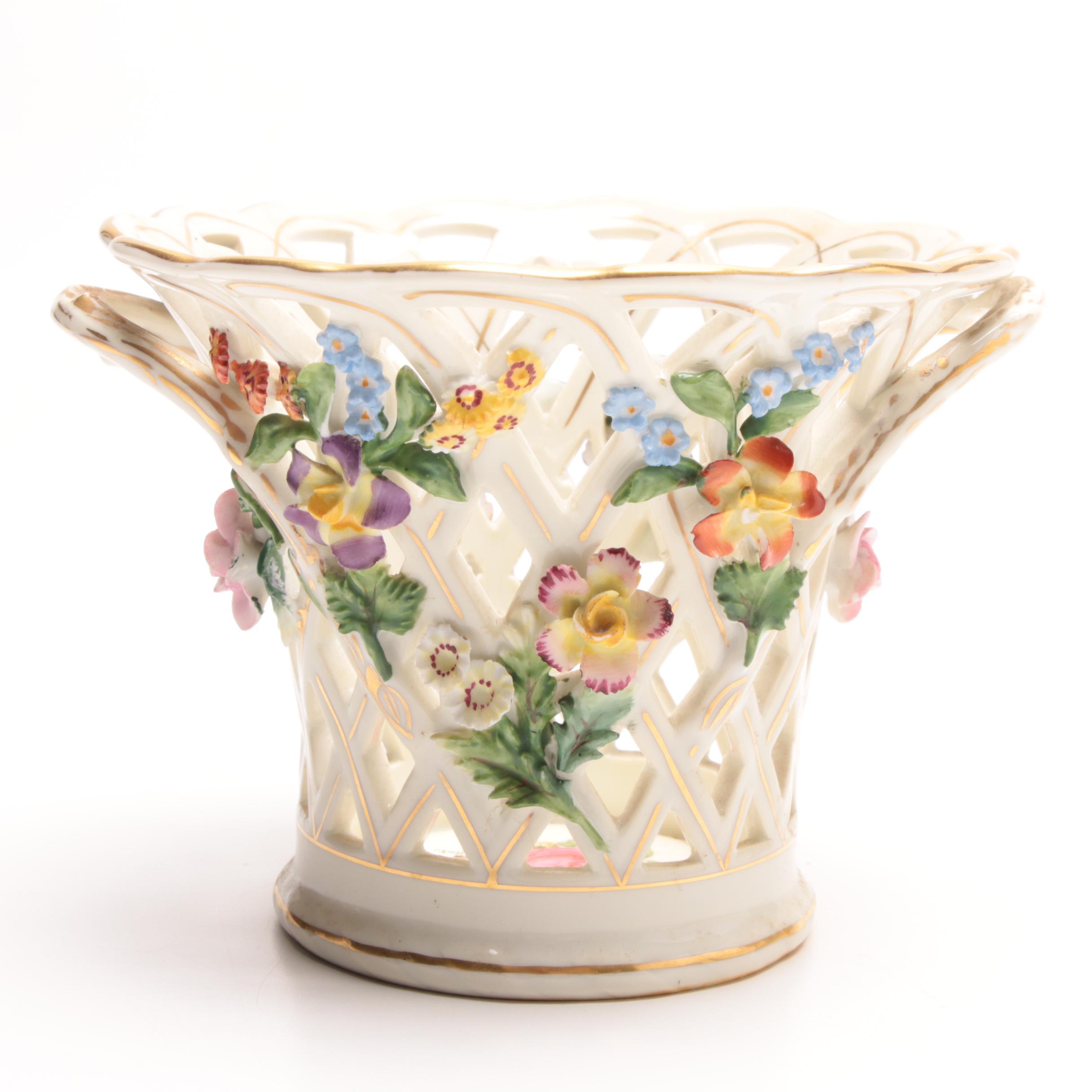 English and German Bone China Serving Vessels