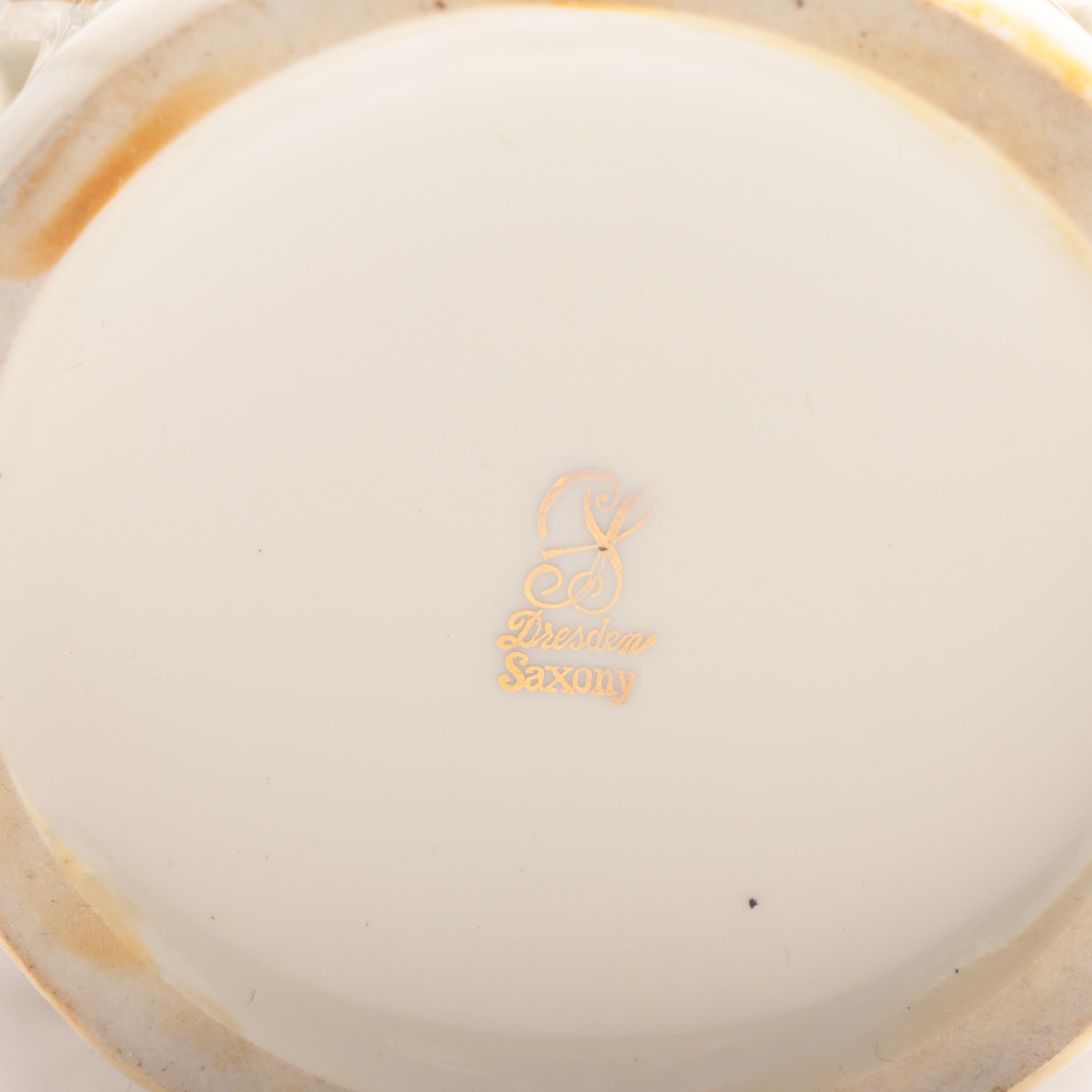 English and German Bone China Serving Vessels