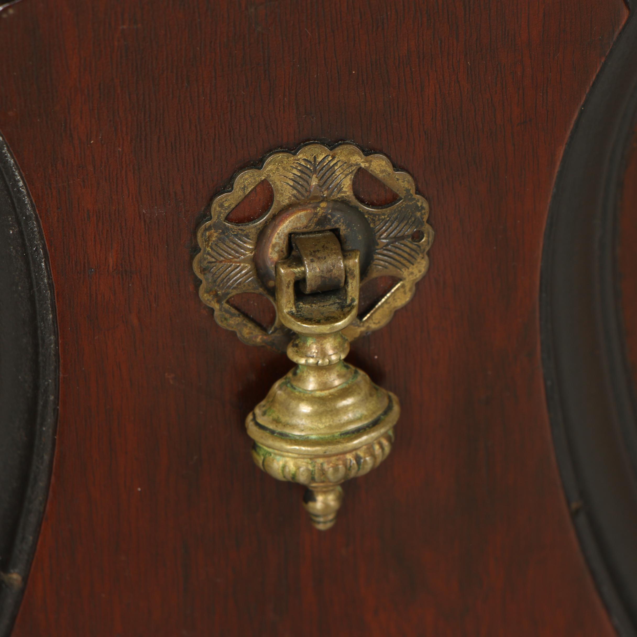 Jacobean Revival Style Mahogany Cabinet, Mid-20th Century