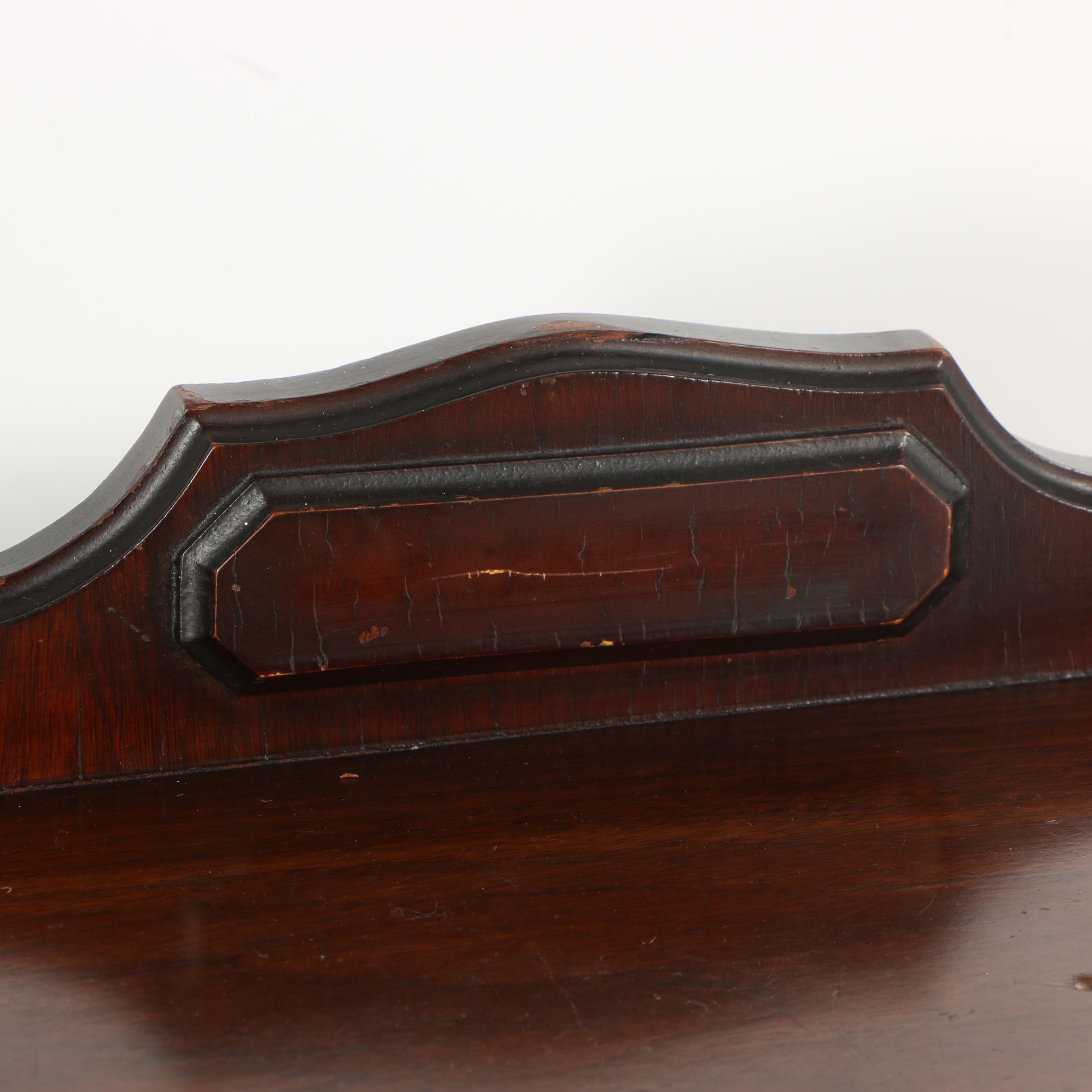 Jacobean Revival Style Mahogany Cabinet, Mid-20th Century