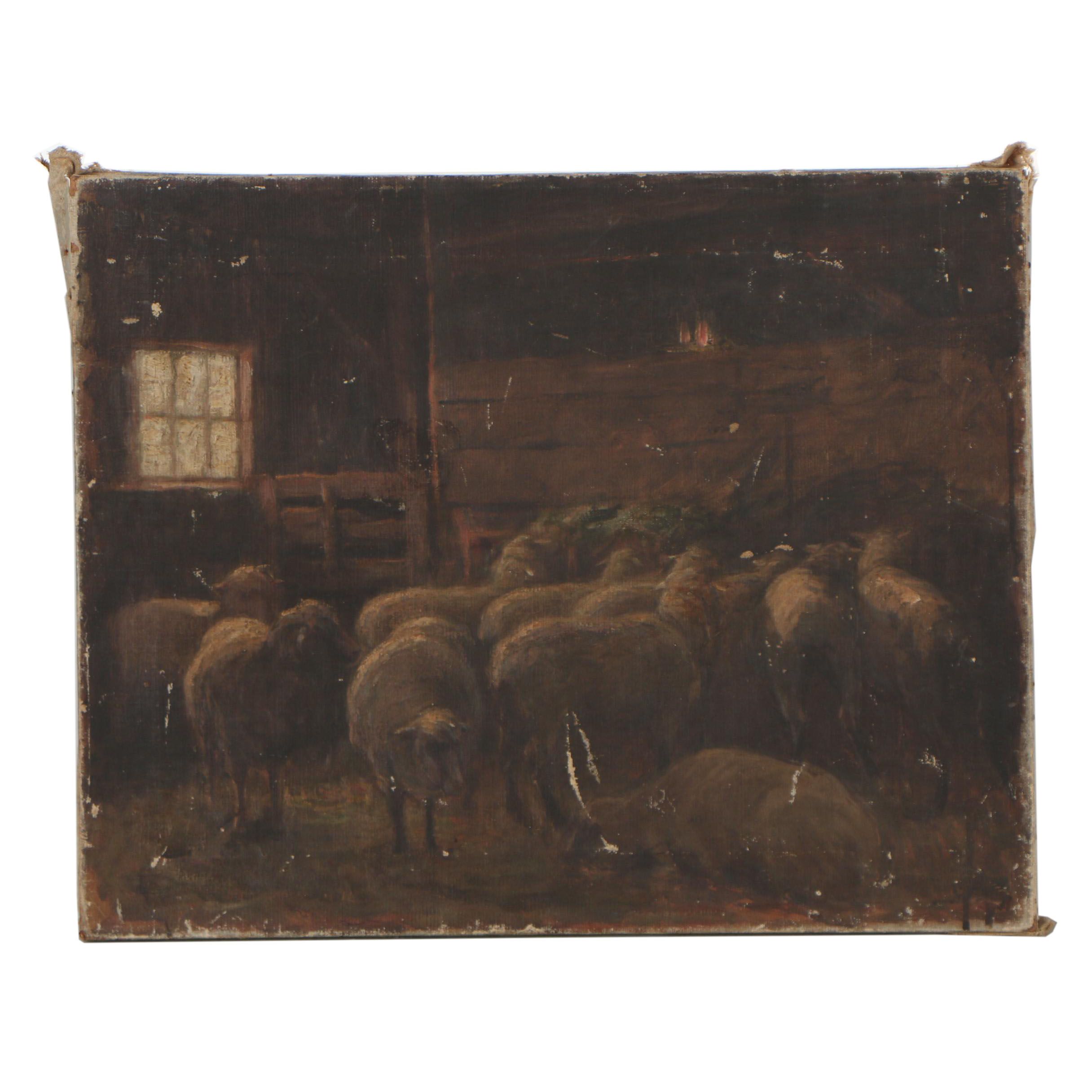 Charles Franklin Chamberlain Oil Painting