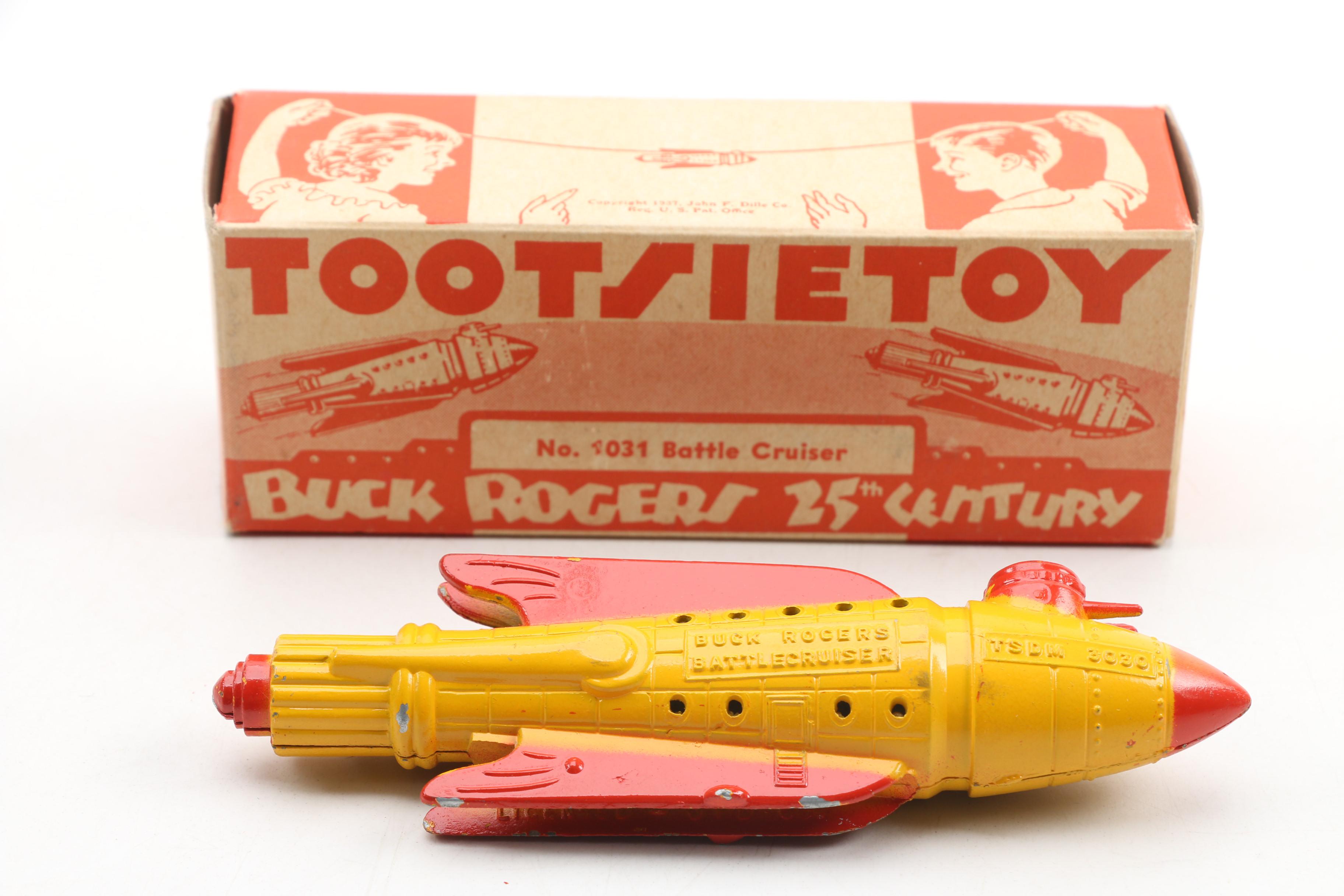 Tootsie Toy "Buck Rogers in the 25th Century" Die-Cast Rockets, 1937