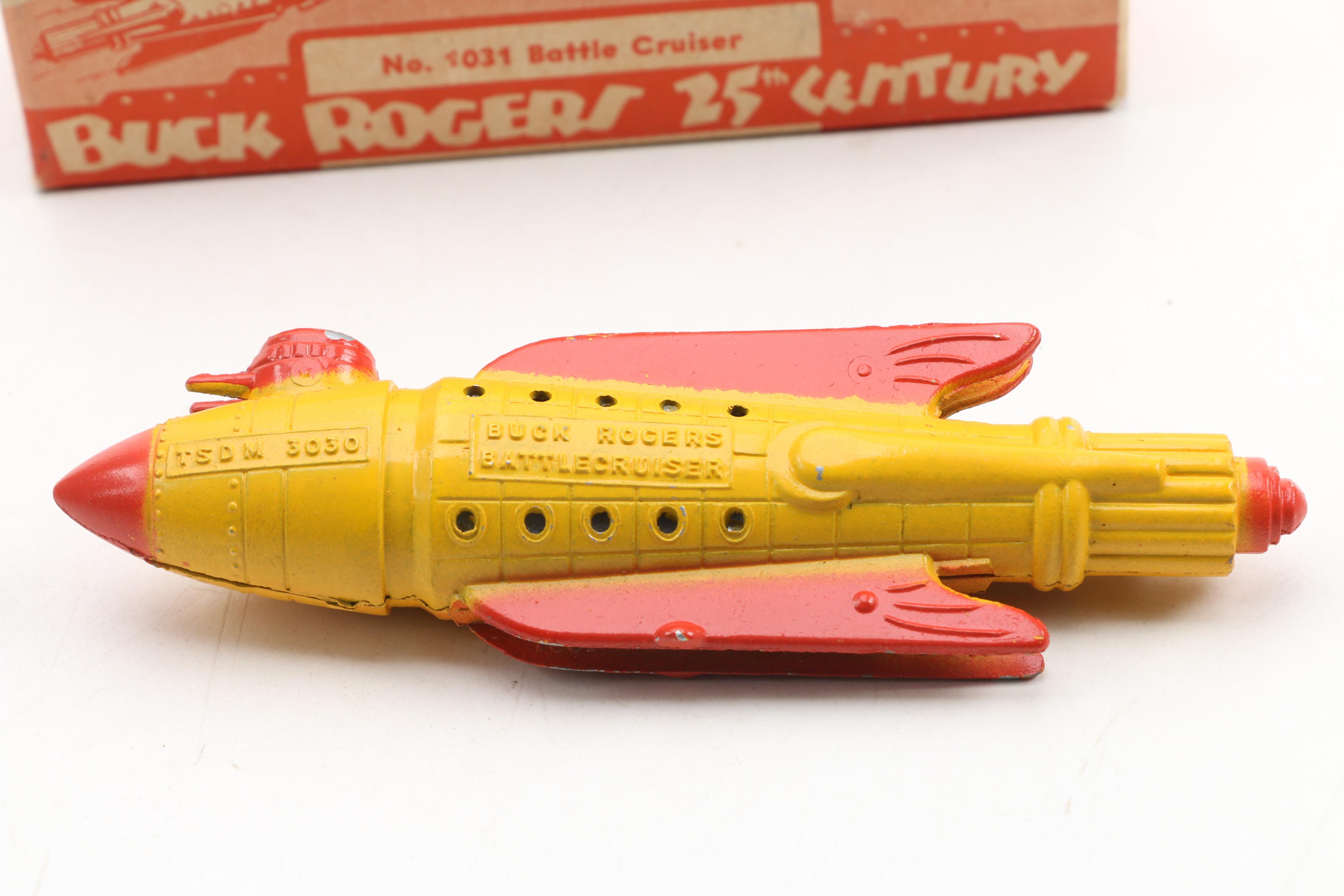 Tootsie Toy "Buck Rogers in the 25th Century" Die-Cast Rockets, 1937