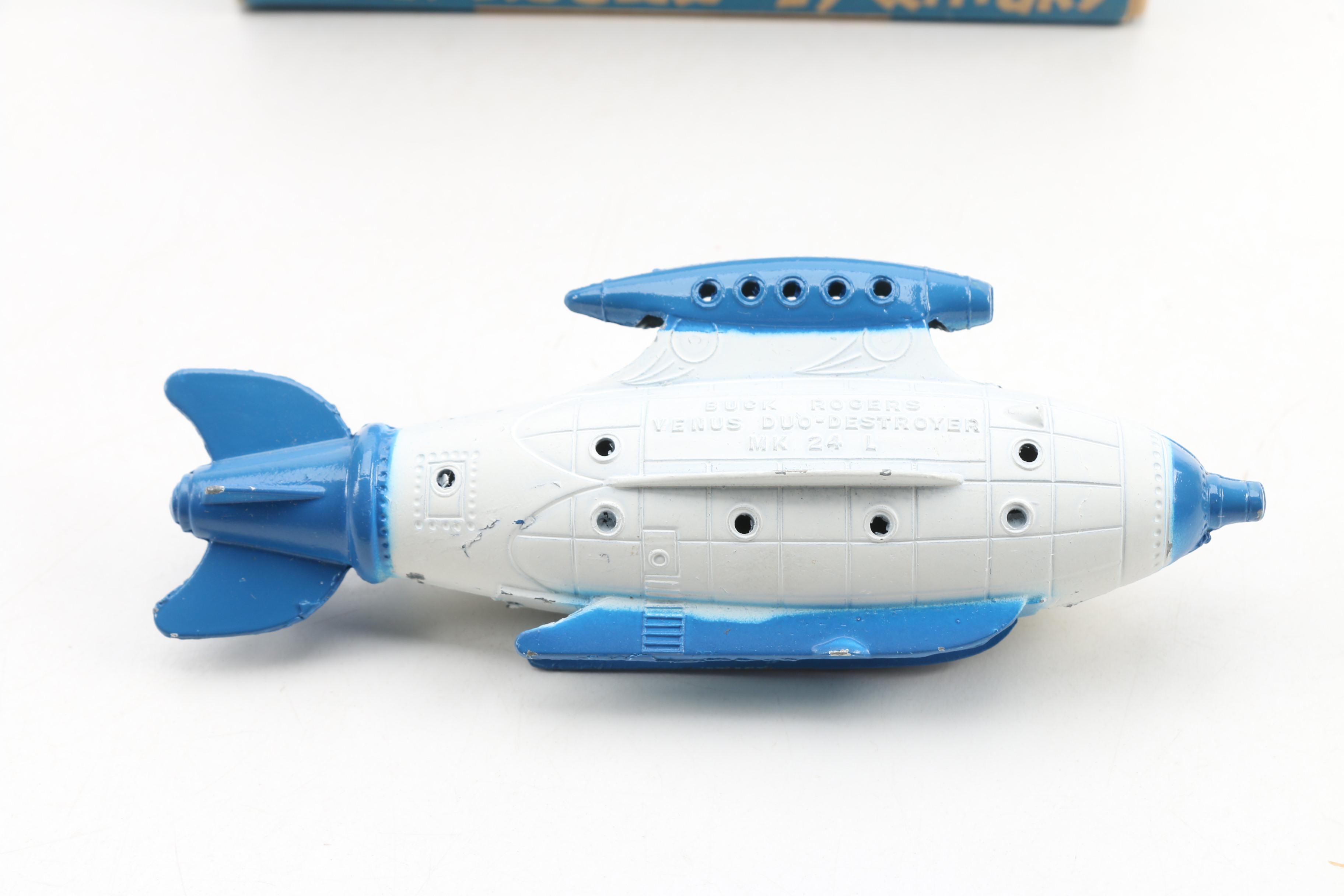 Tootsie Toy "Buck Rogers in the 25th Century" Die-Cast Rockets, 1937