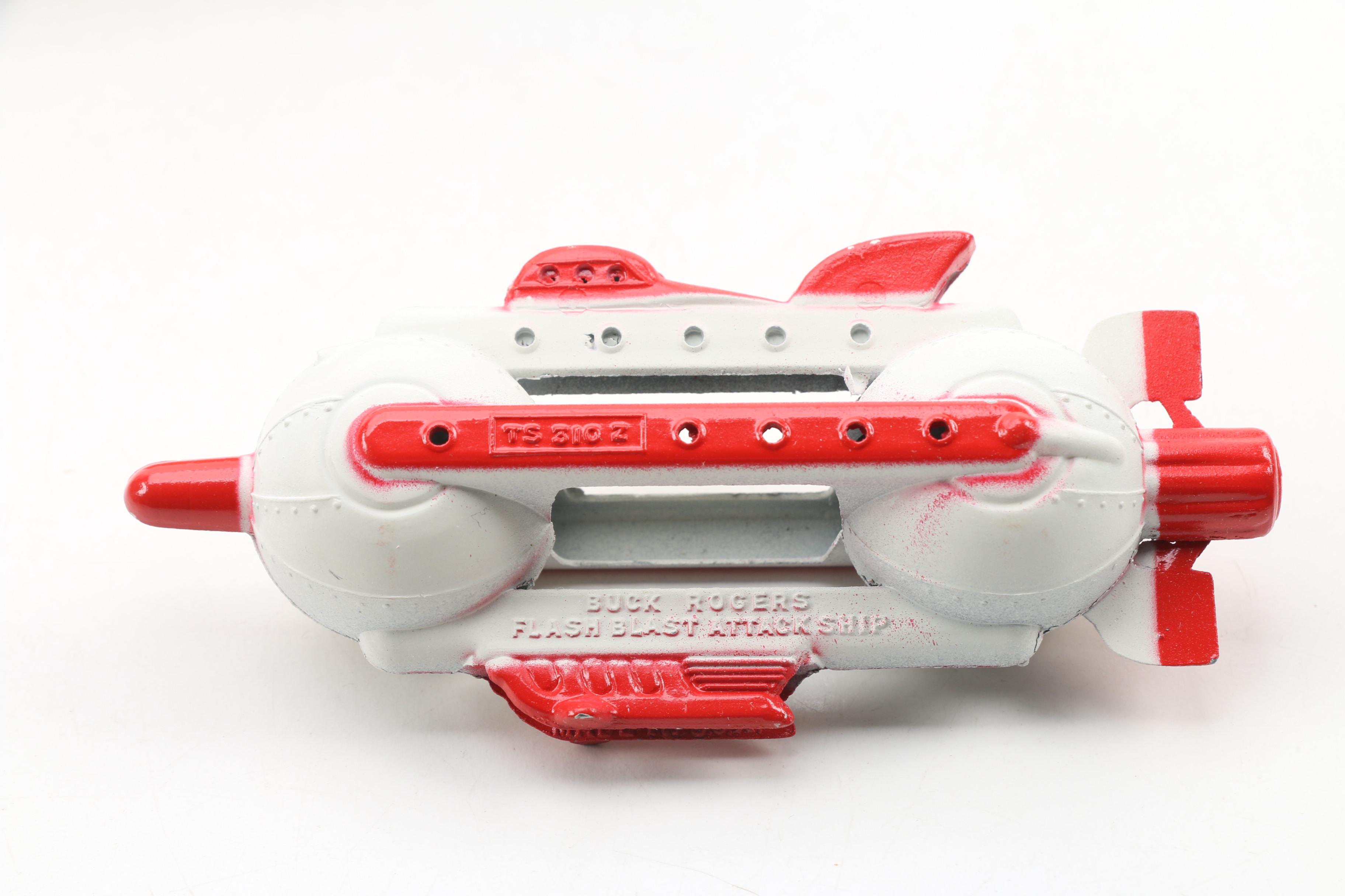 Tootsie Toy "Buck Rogers in the 25th Century" Die-Cast Rockets, 1937