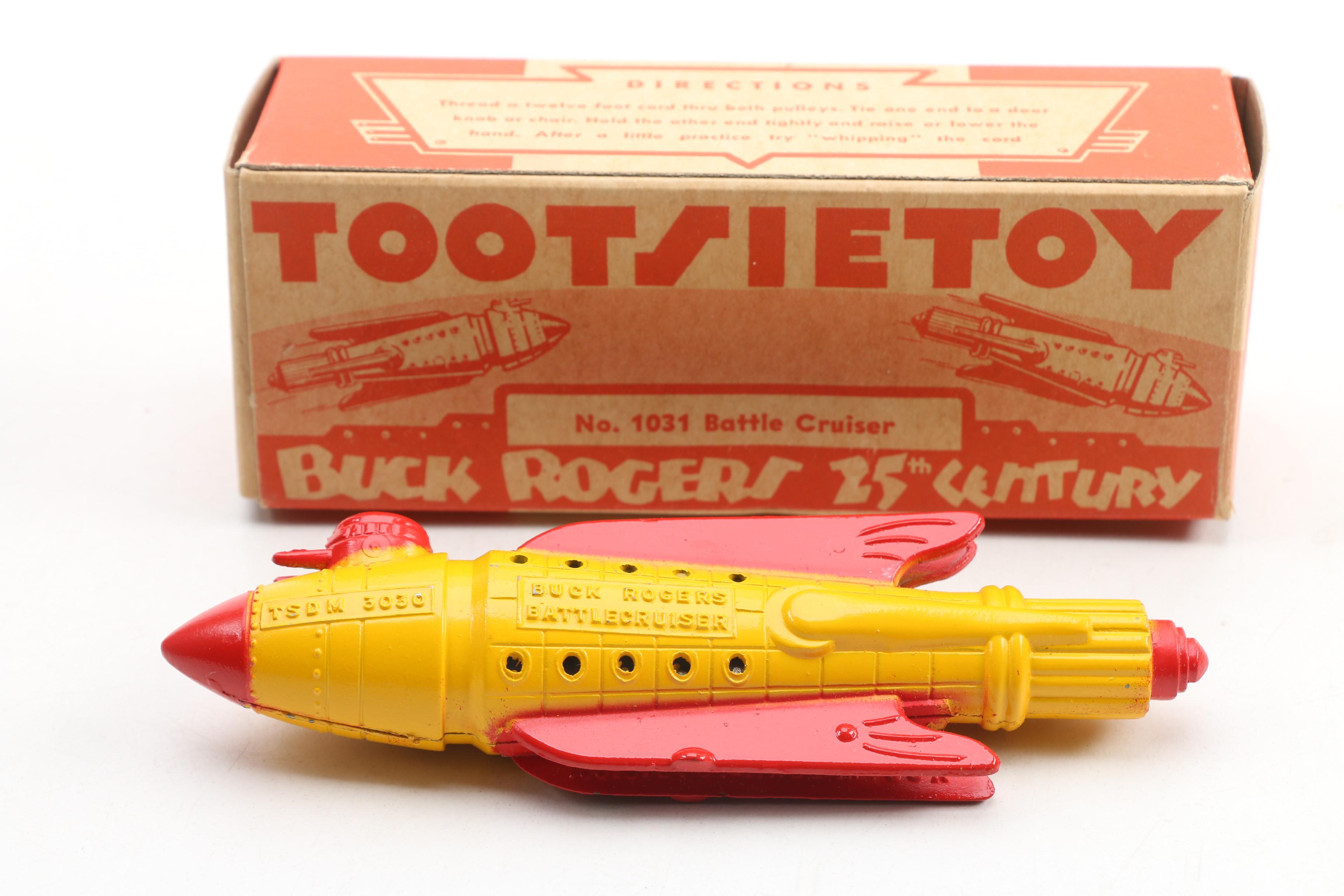 Tootsie Toy "Buck Rogers in the 25th Century" Die-Cast Rockets, 1937