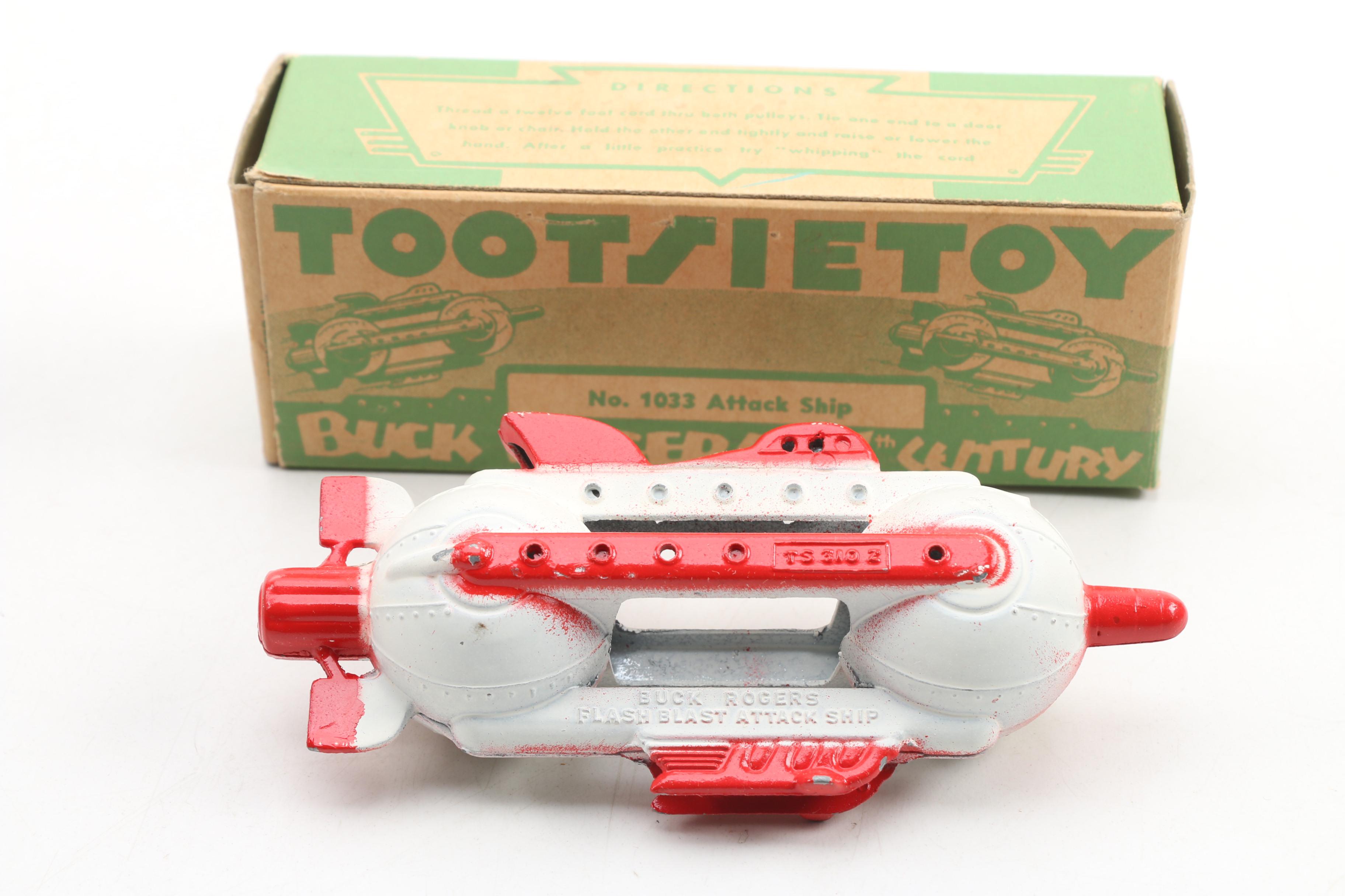 Tootsie Toy "Buck Rogers in the 25th Century" Die-Cast Rockets, 1937