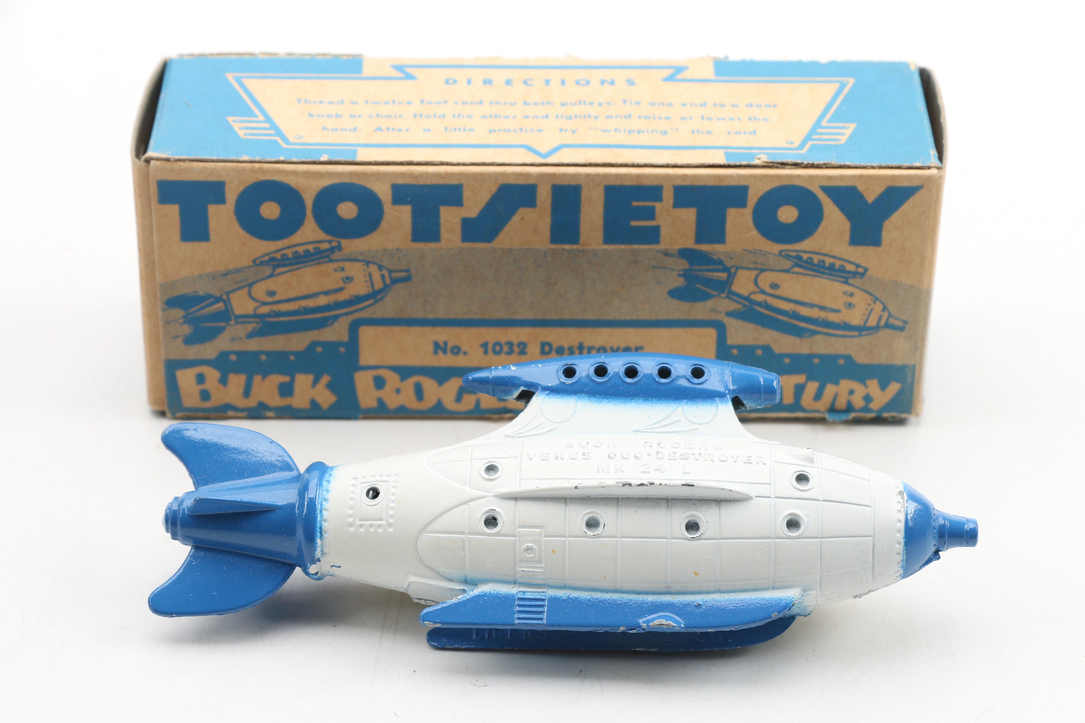 Tootsie Toy "Buck Rogers in the 25th Century" Die-Cast Rockets, 1937