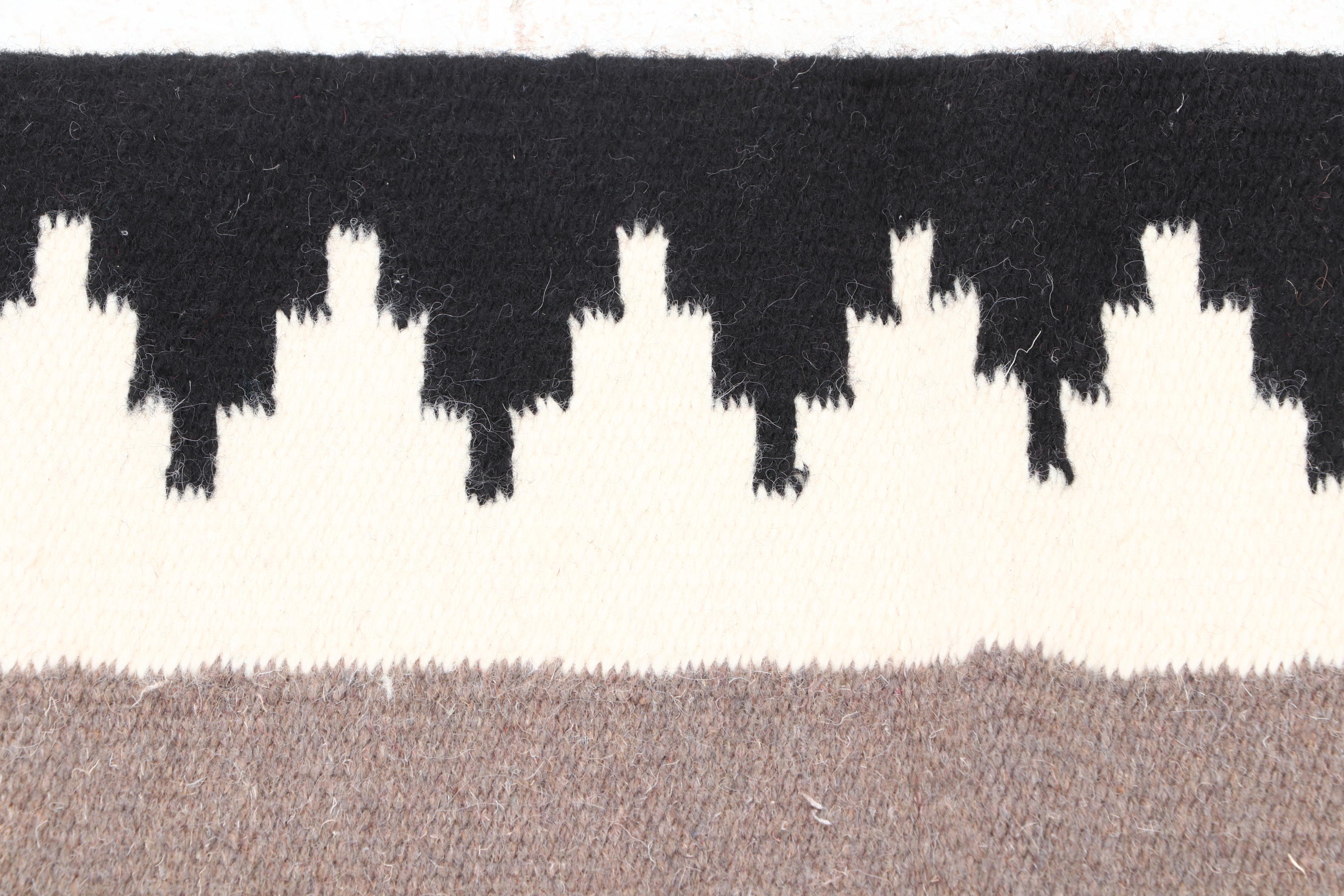 Handwoven Navajo Style Wool Rug