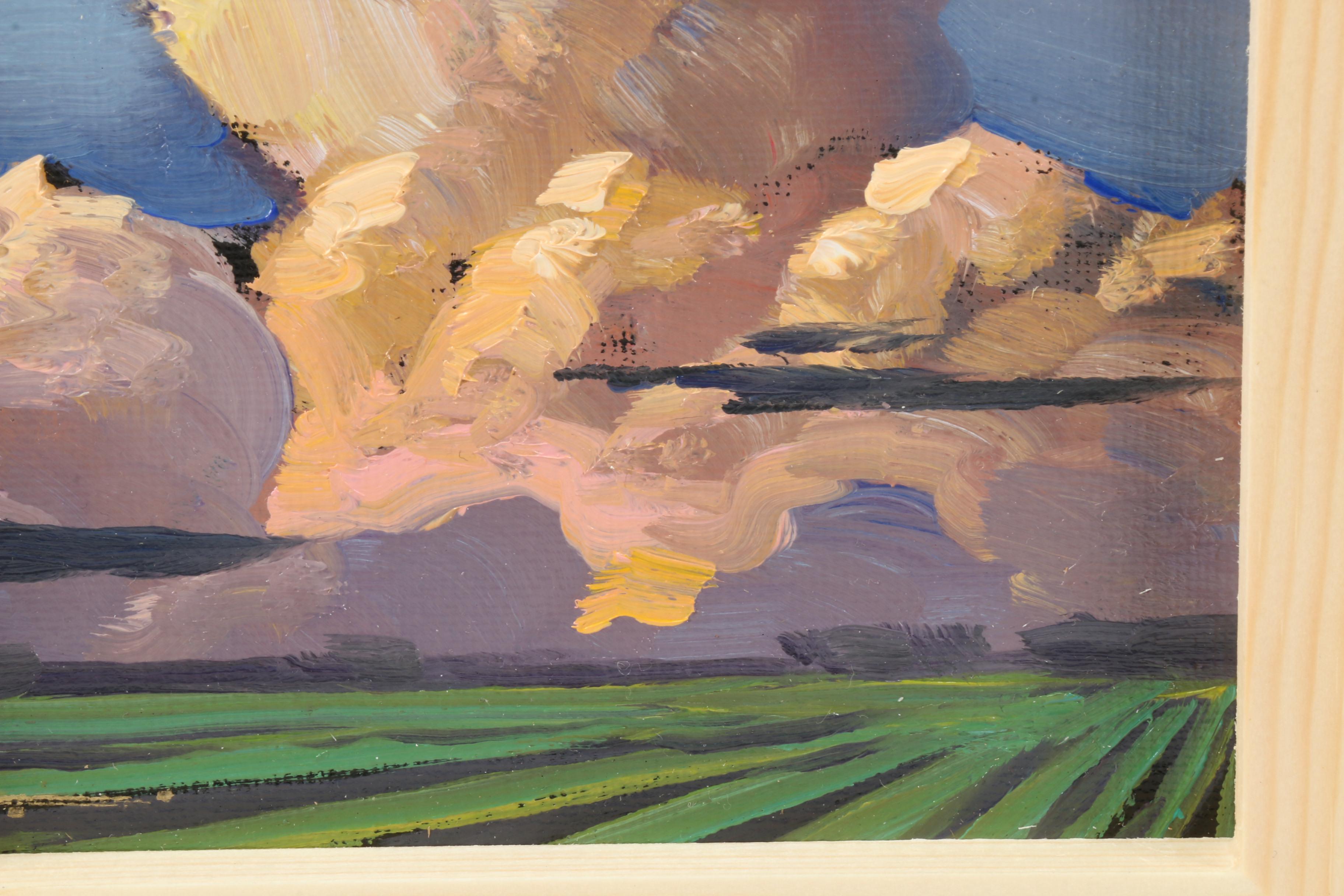 William Hawkins American Landscape Oil Painting