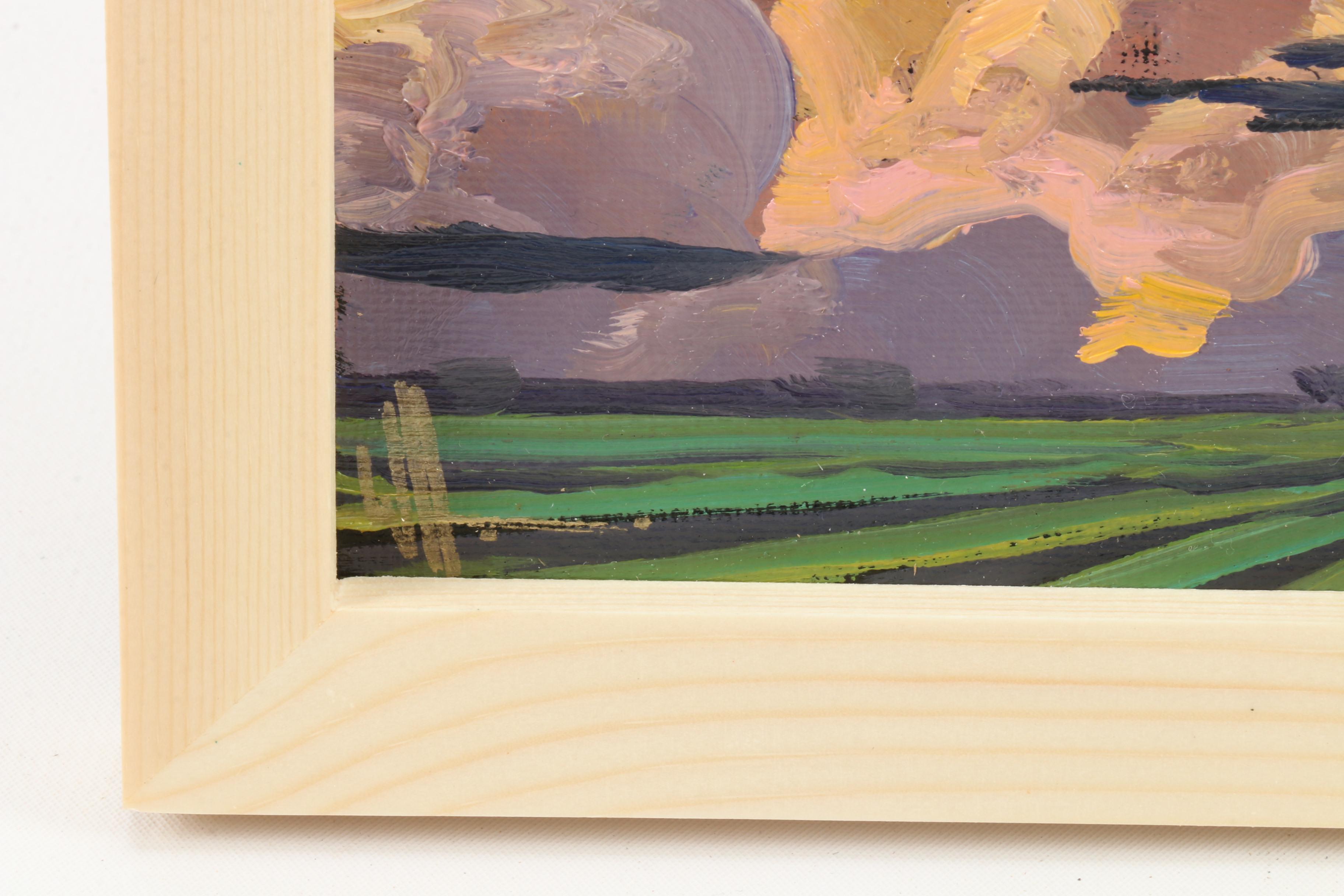 William Hawkins American Landscape Oil Painting