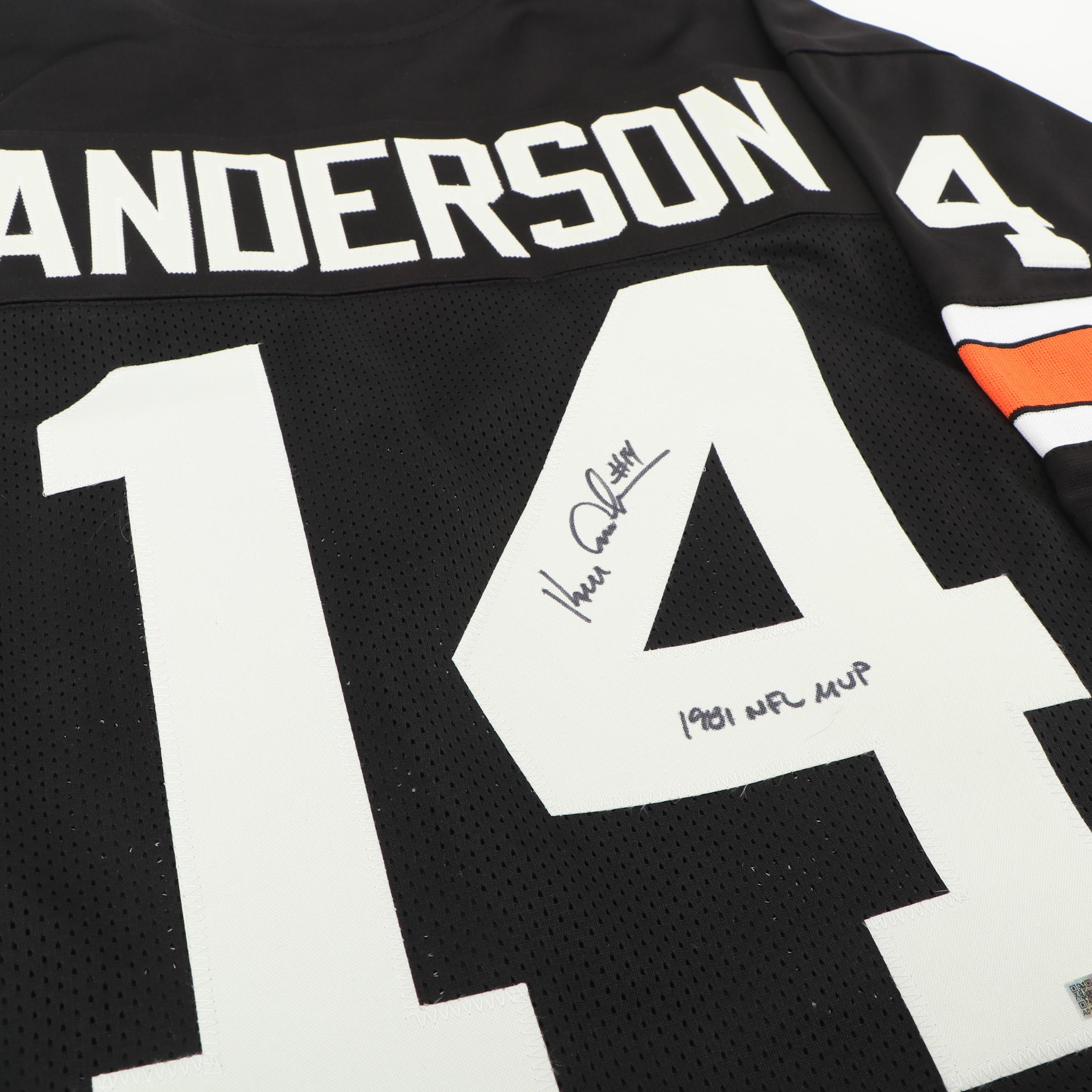 Ken Anderson Autographed Cincinnati Bengals Jersey