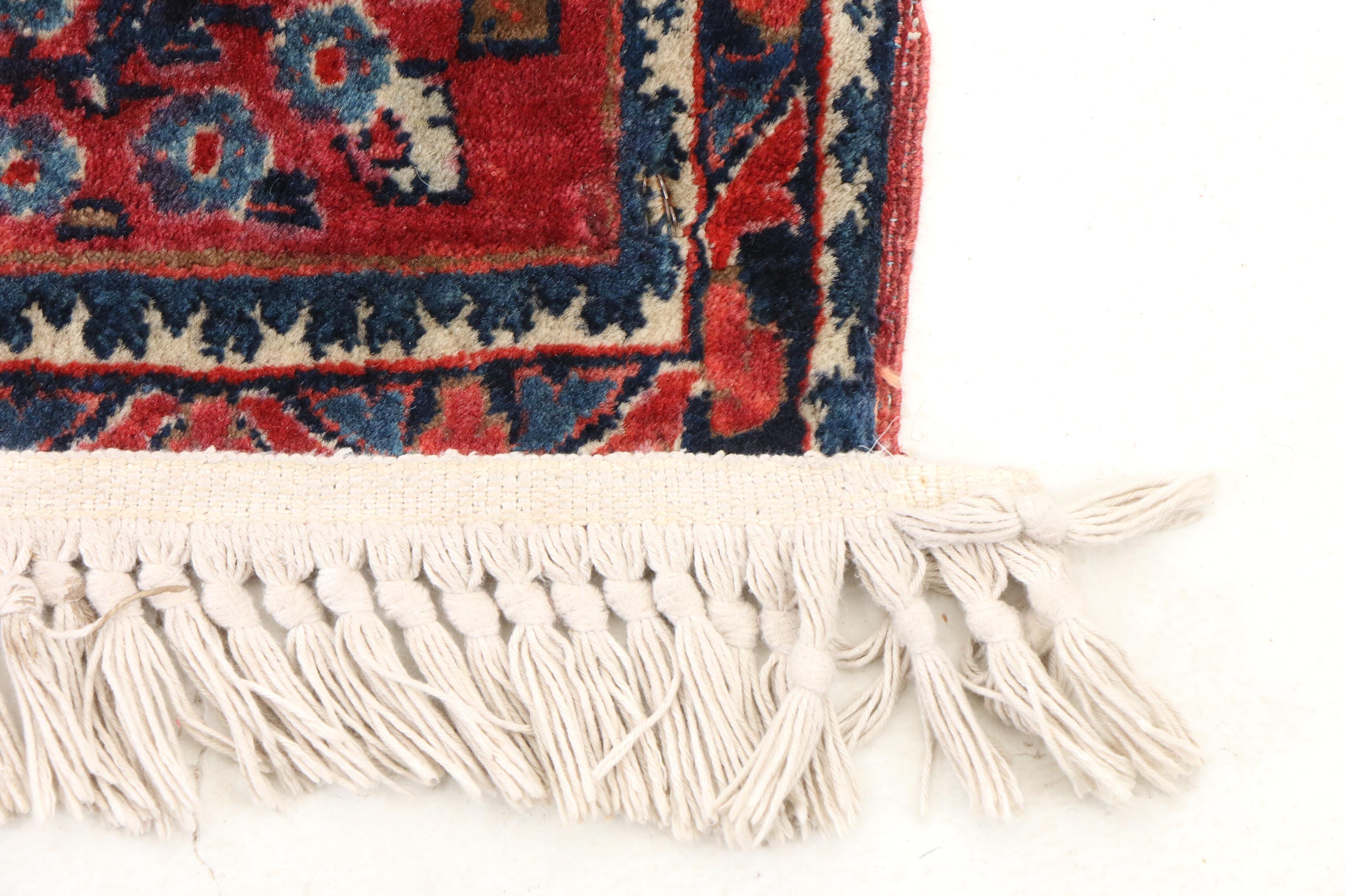 Hand-Knotted Persian Mehriban Rug