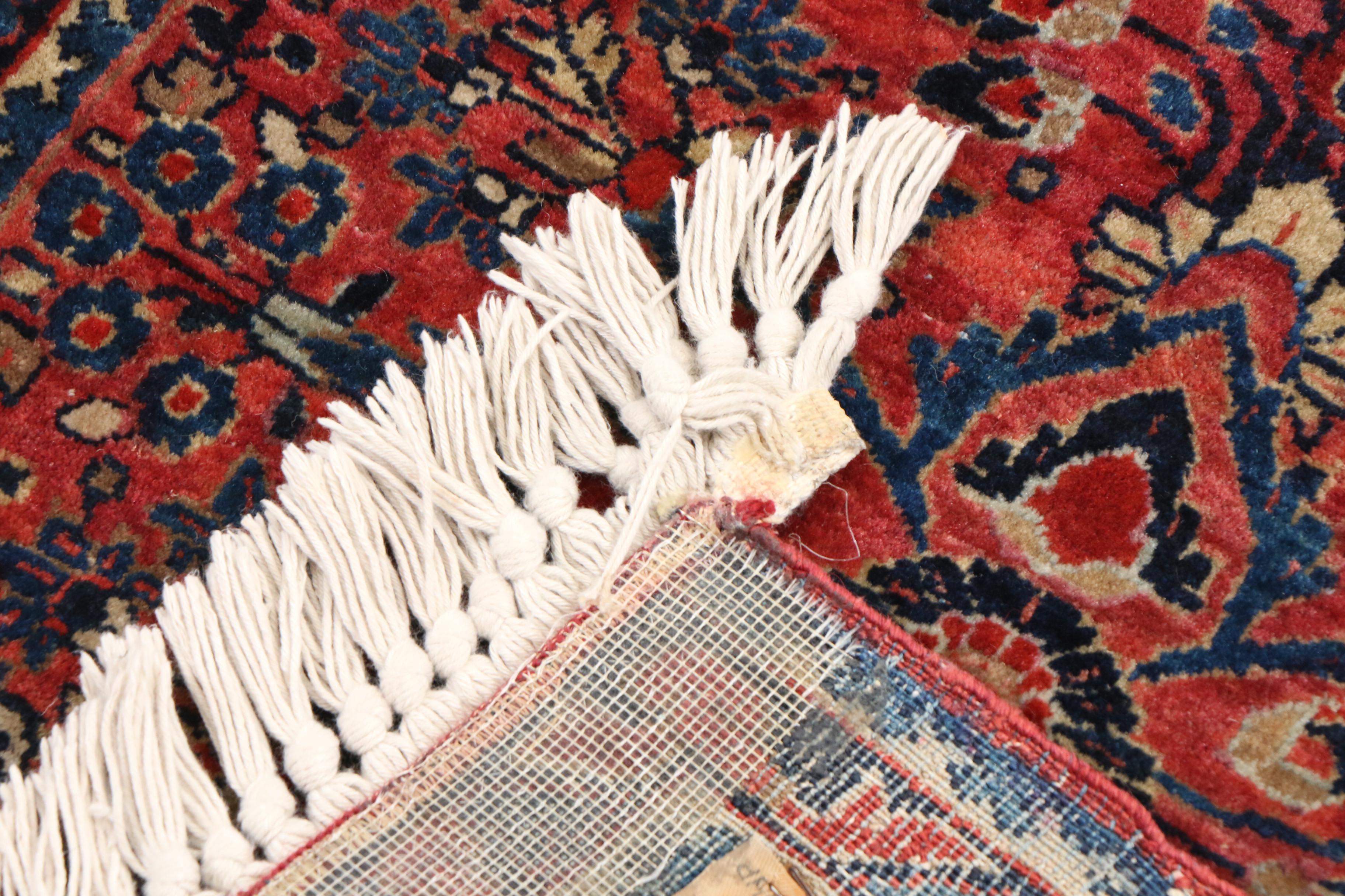 Hand-Knotted Persian Mehriban Rug
