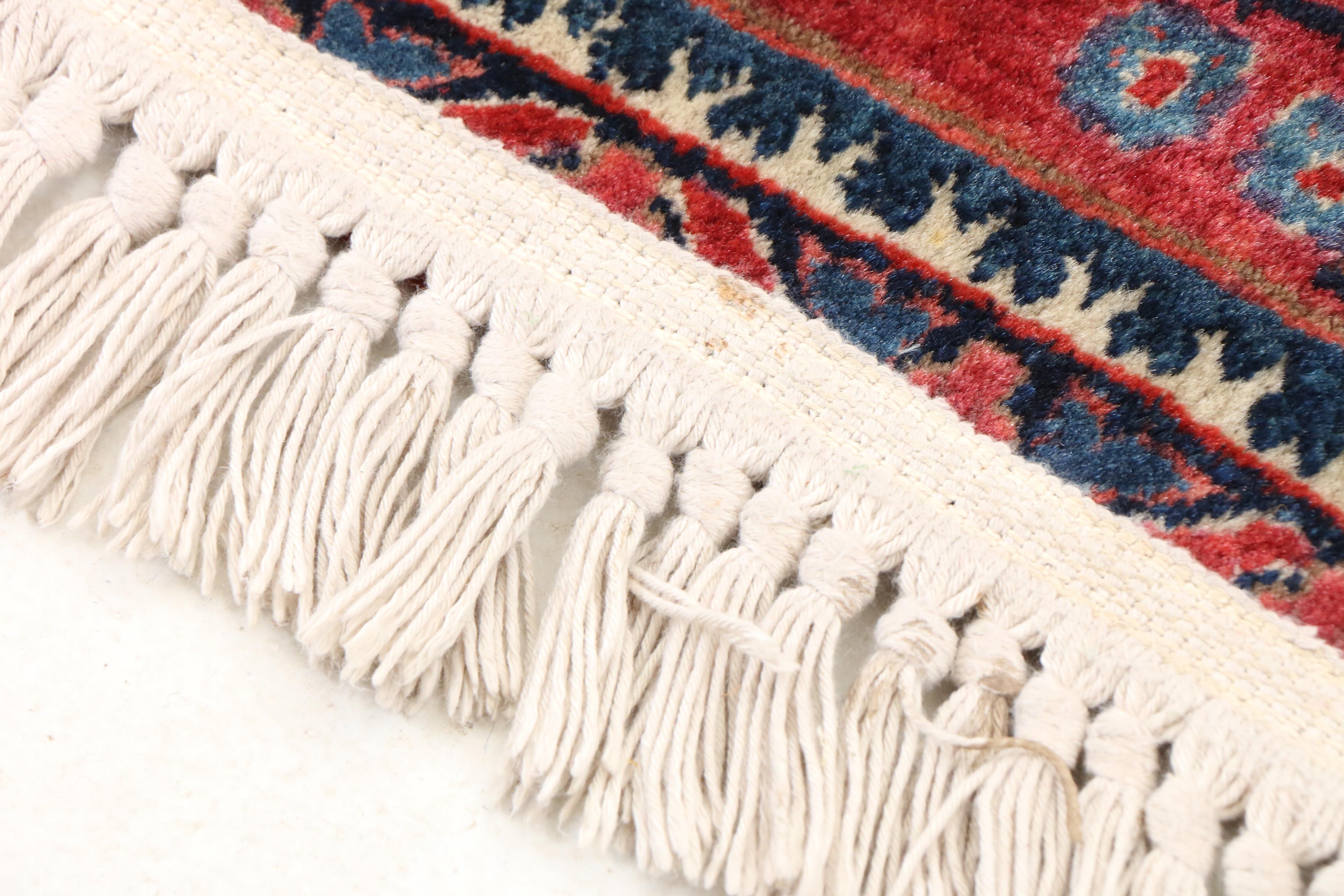 Hand-Knotted Persian Mehriban Rug