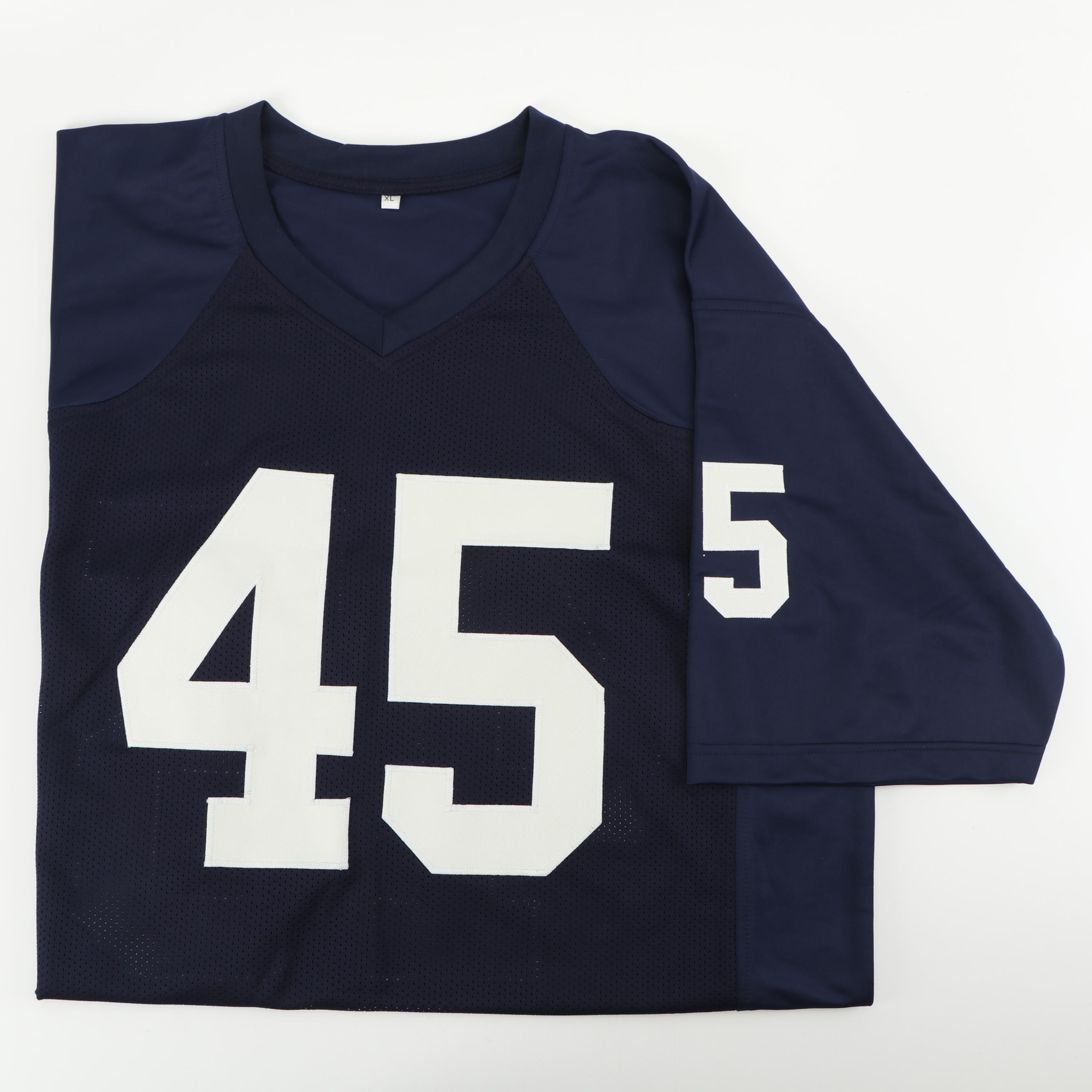 Rudy Ruettiger Autographed Notre Dame Jersey - JSA COA