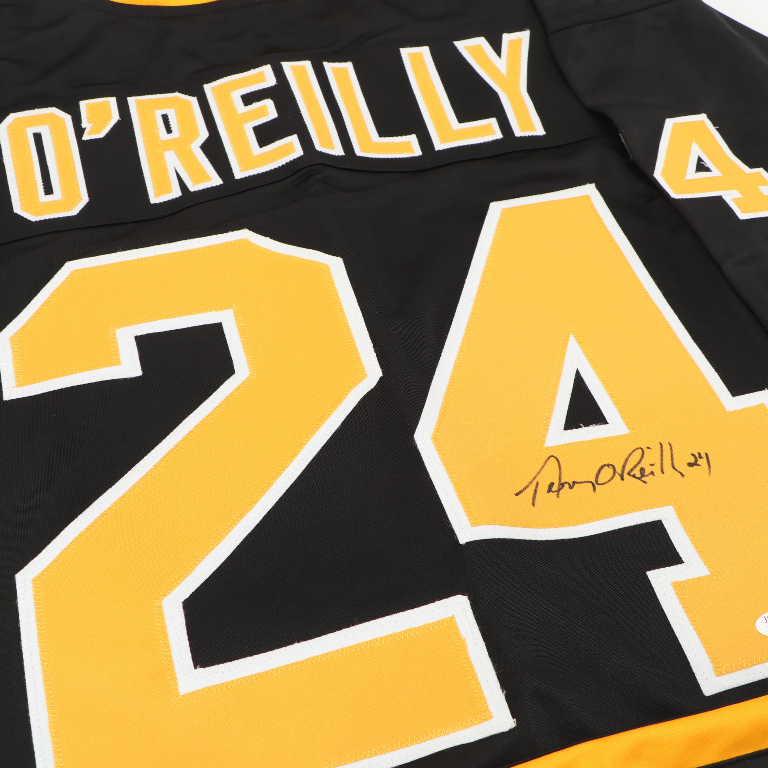 Terry O'Reilly Autographed Boston Bruins Jersey - JSA COA