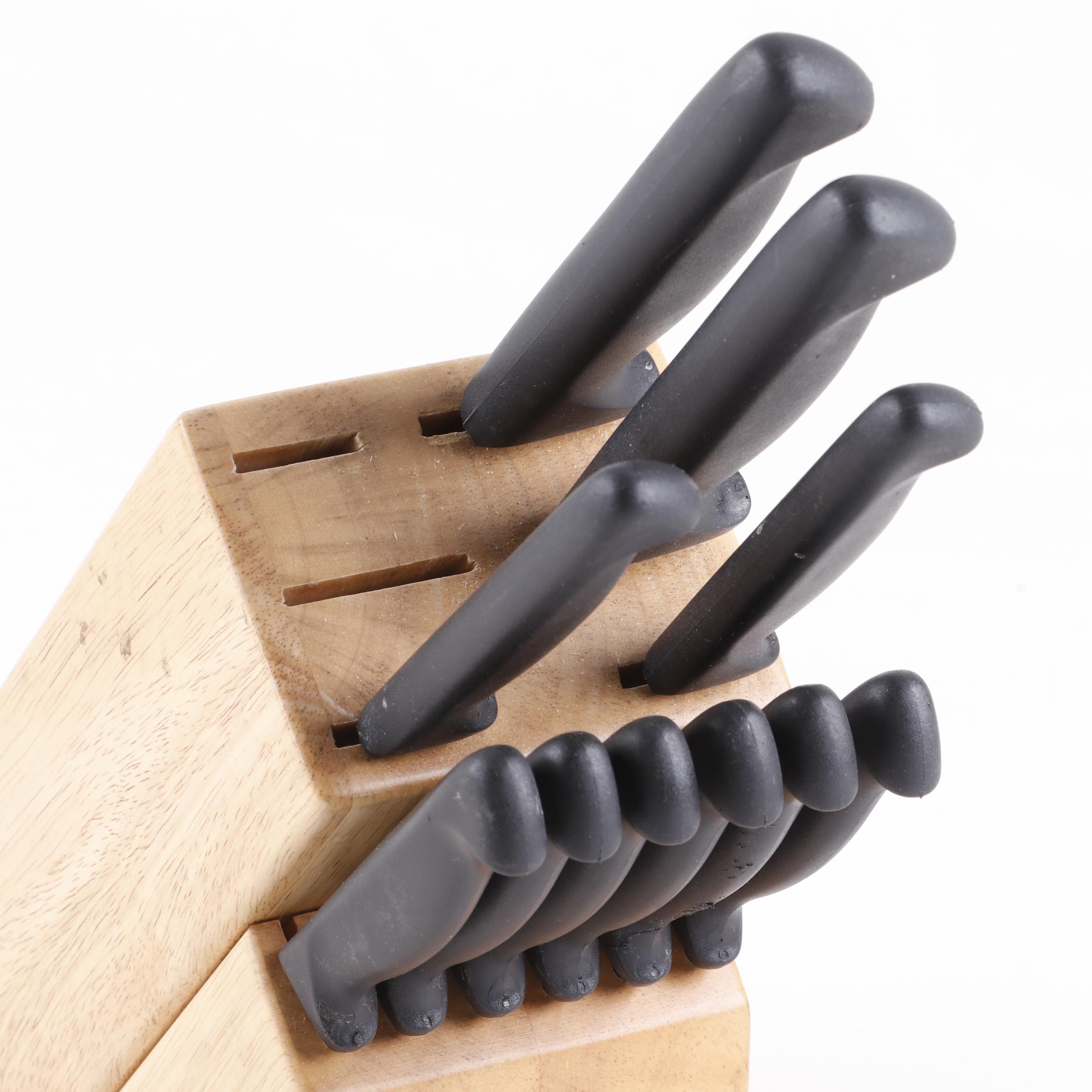 J.A. Henckels International "Everedge" Knife Block Set