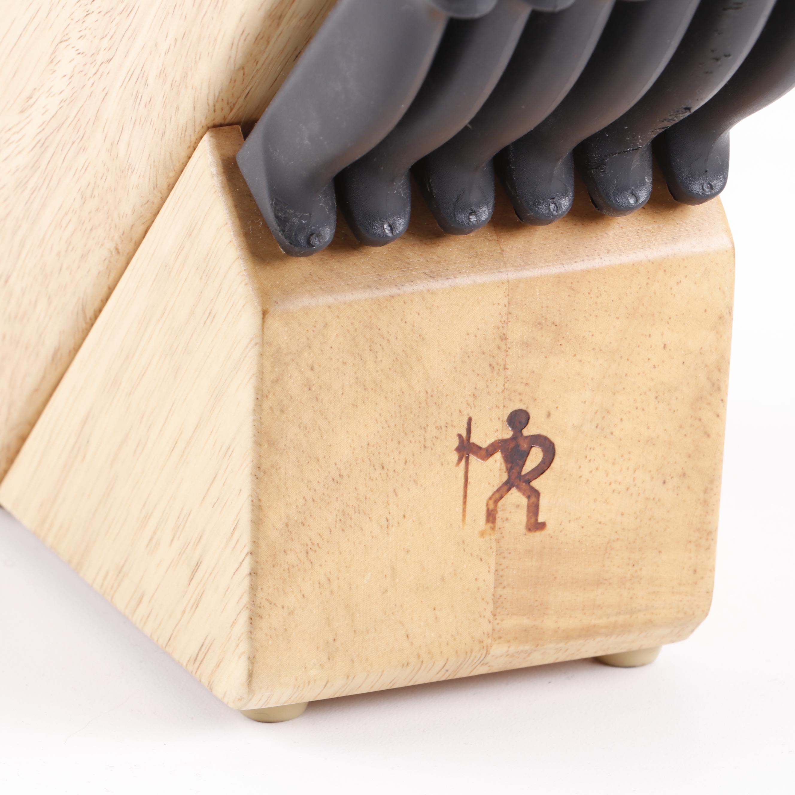 J.A. Henckels International "Everedge" Knife Block Set