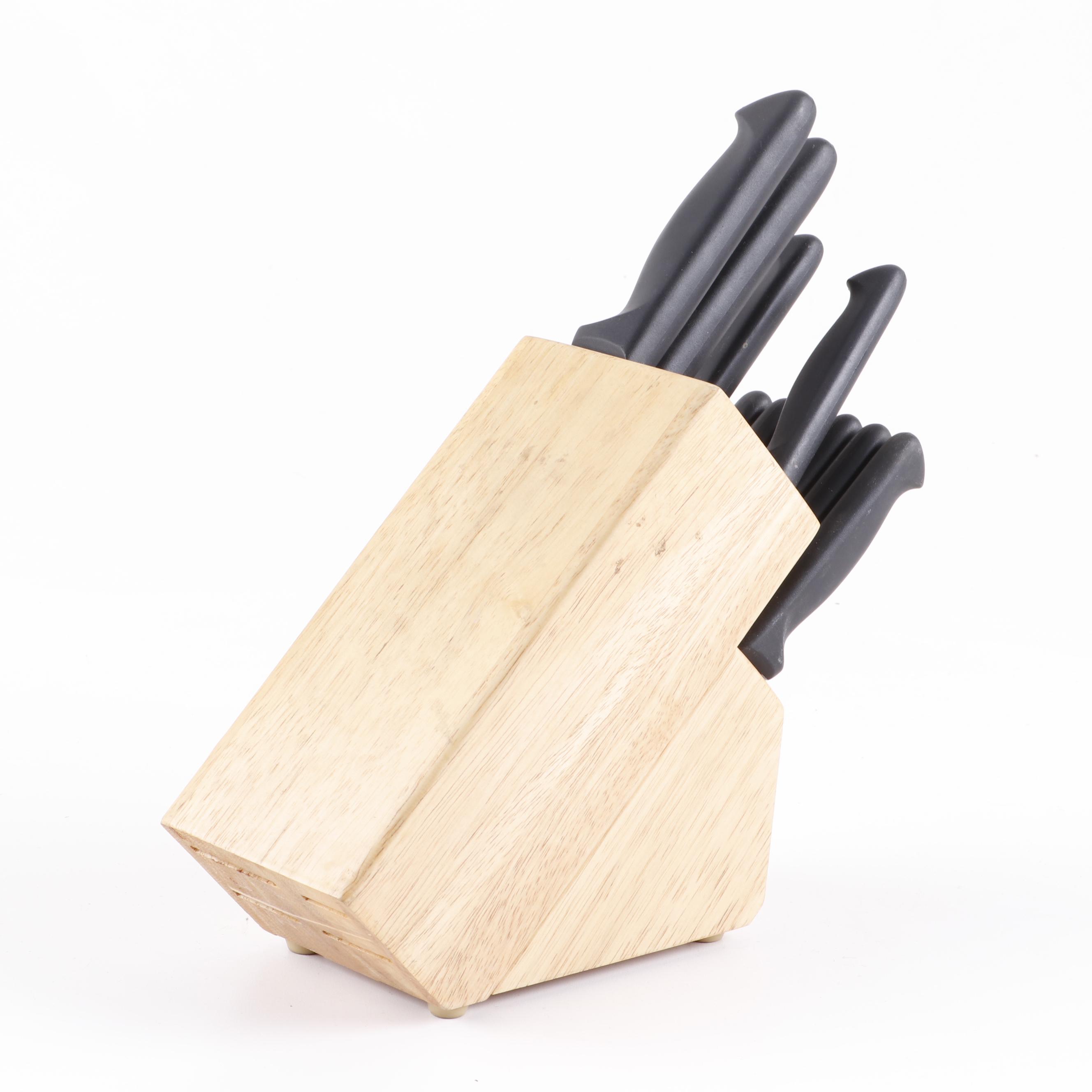 J.A. Henckels International "Everedge" Knife Block Set