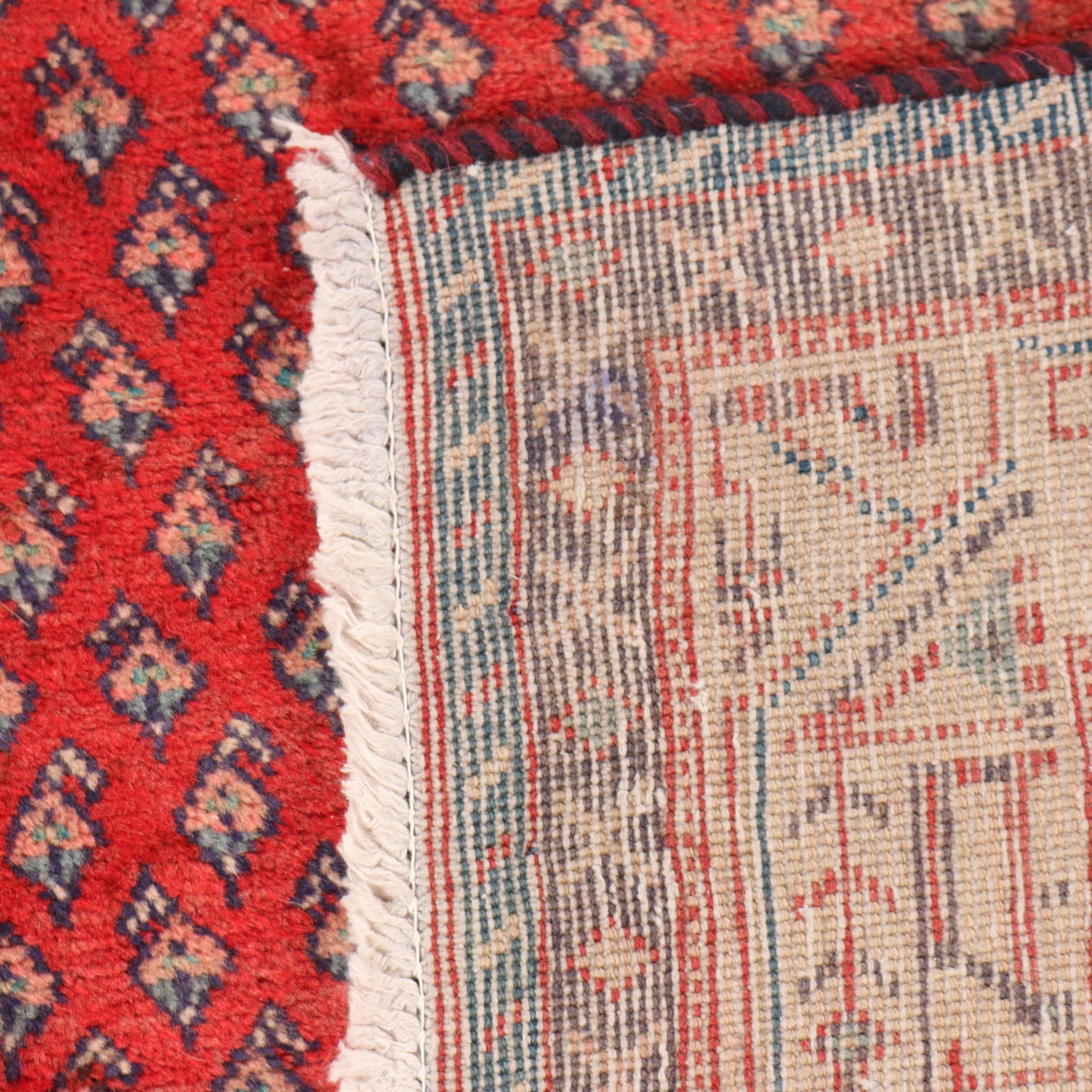 Hand-Knotted Persian Mir Seraband Wool Carpet Runner