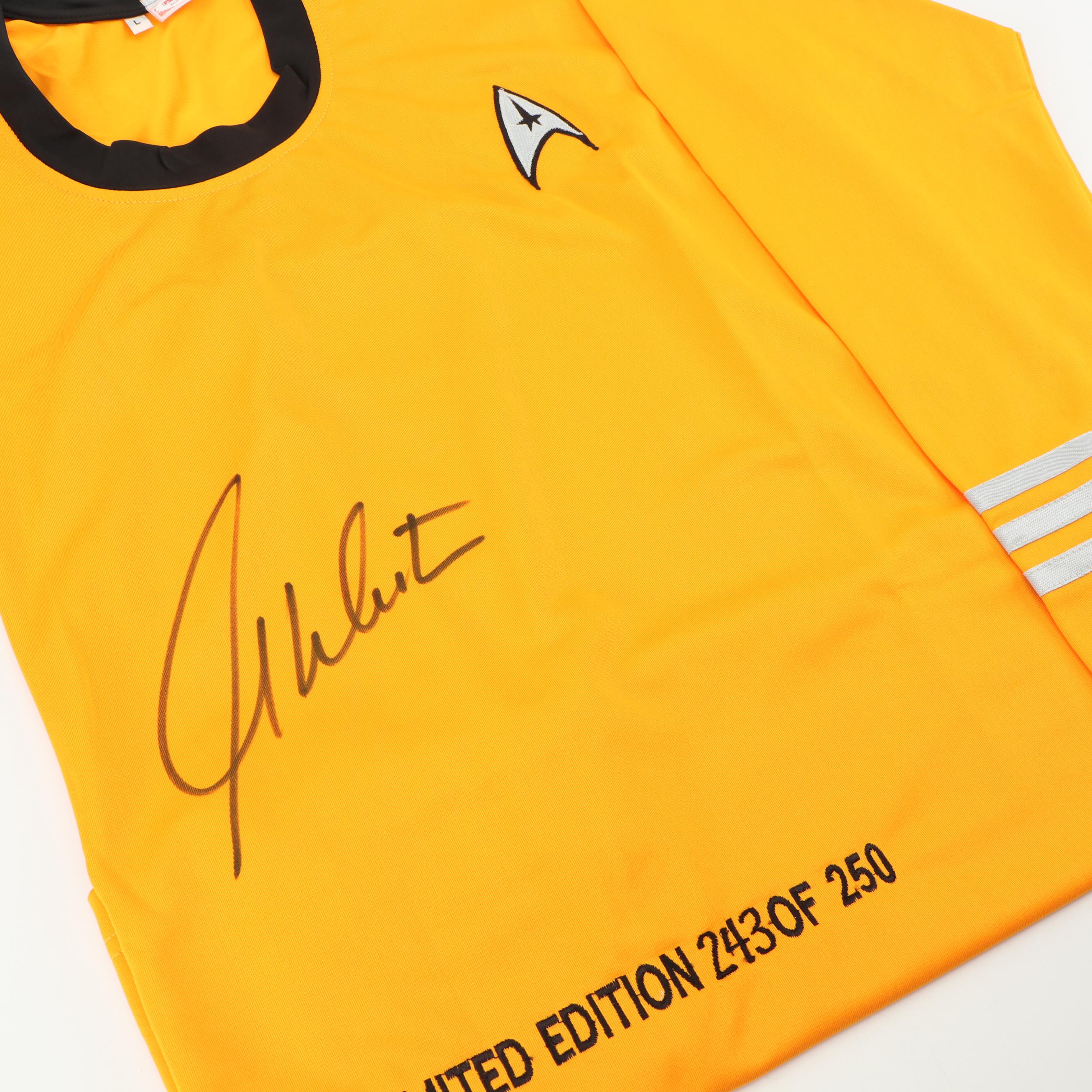 William Shatner Autographed Star Trek Limited Edition Shirt - PSA/DNA COA