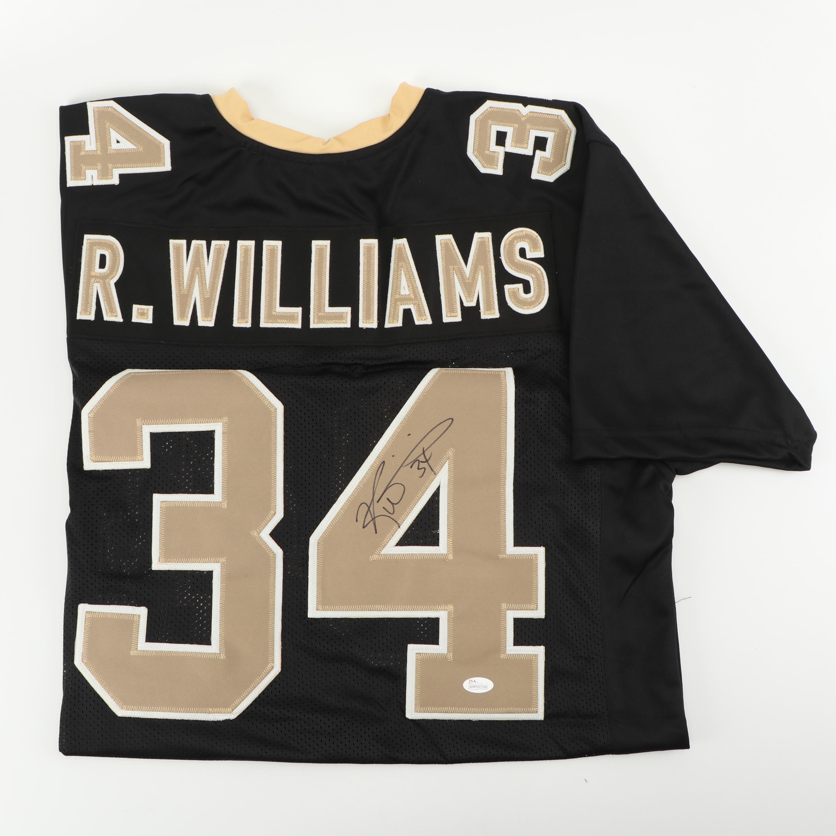Ricky Williams Autographed New Orleans Saints Jersey - JSA COA