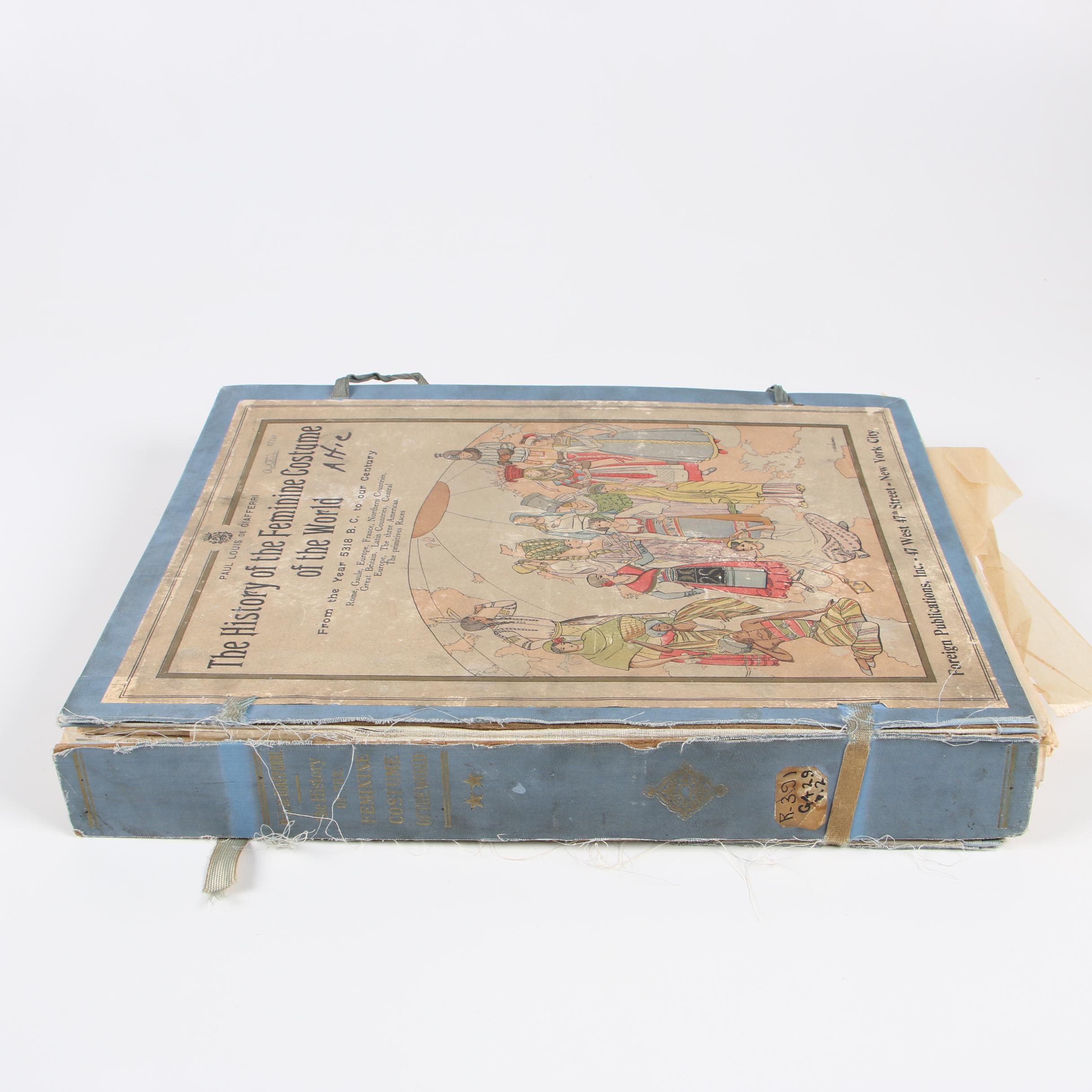 "The History of the Feminine Costume of the World" by Paul Louis de Giafferri