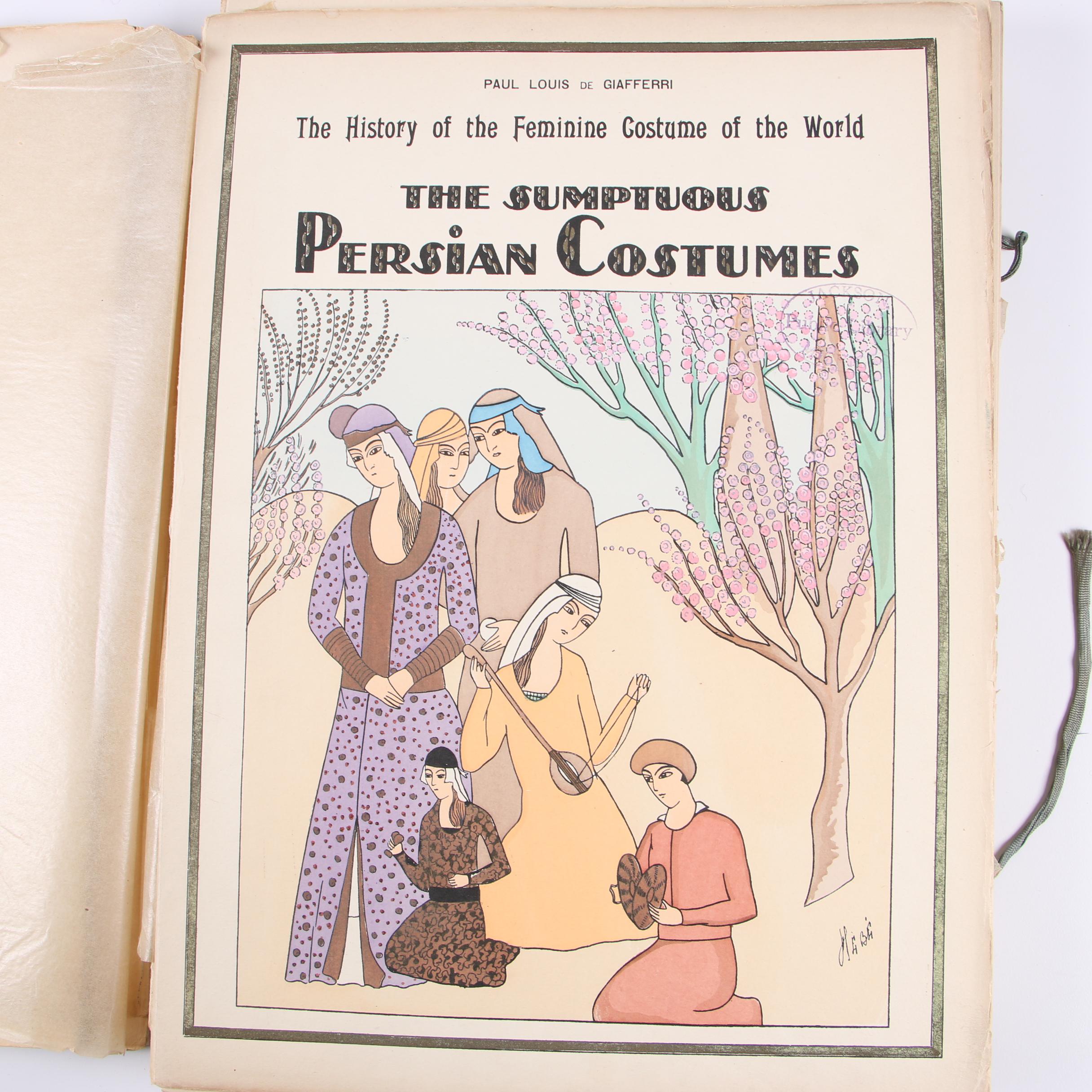 "The History of the Feminine Costume of the World" by Paul Louis de Giafferri