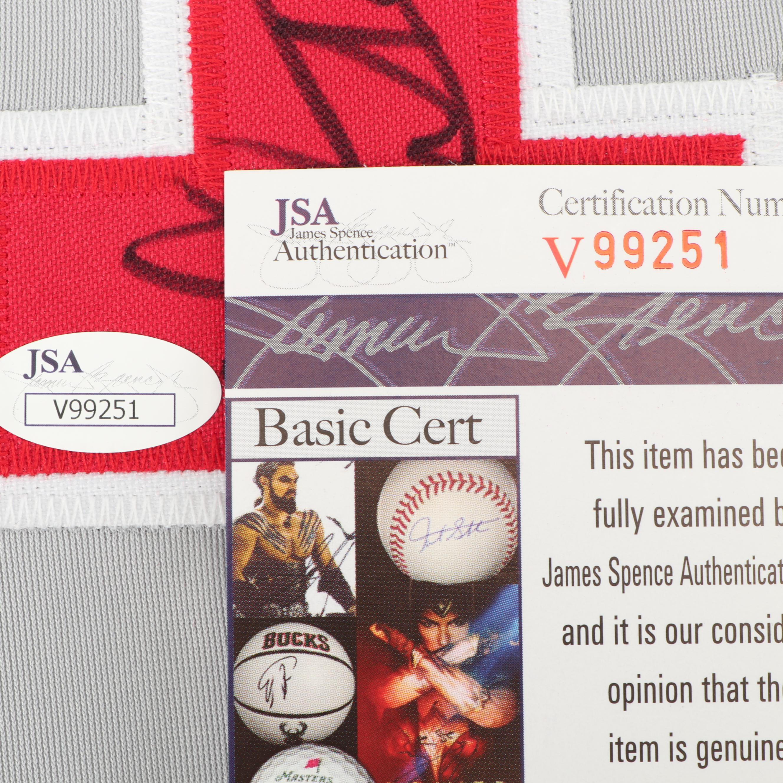 Thomas Ian Nicholas Autographed Rowengartner Cubs Replica Jersey - JSA COA