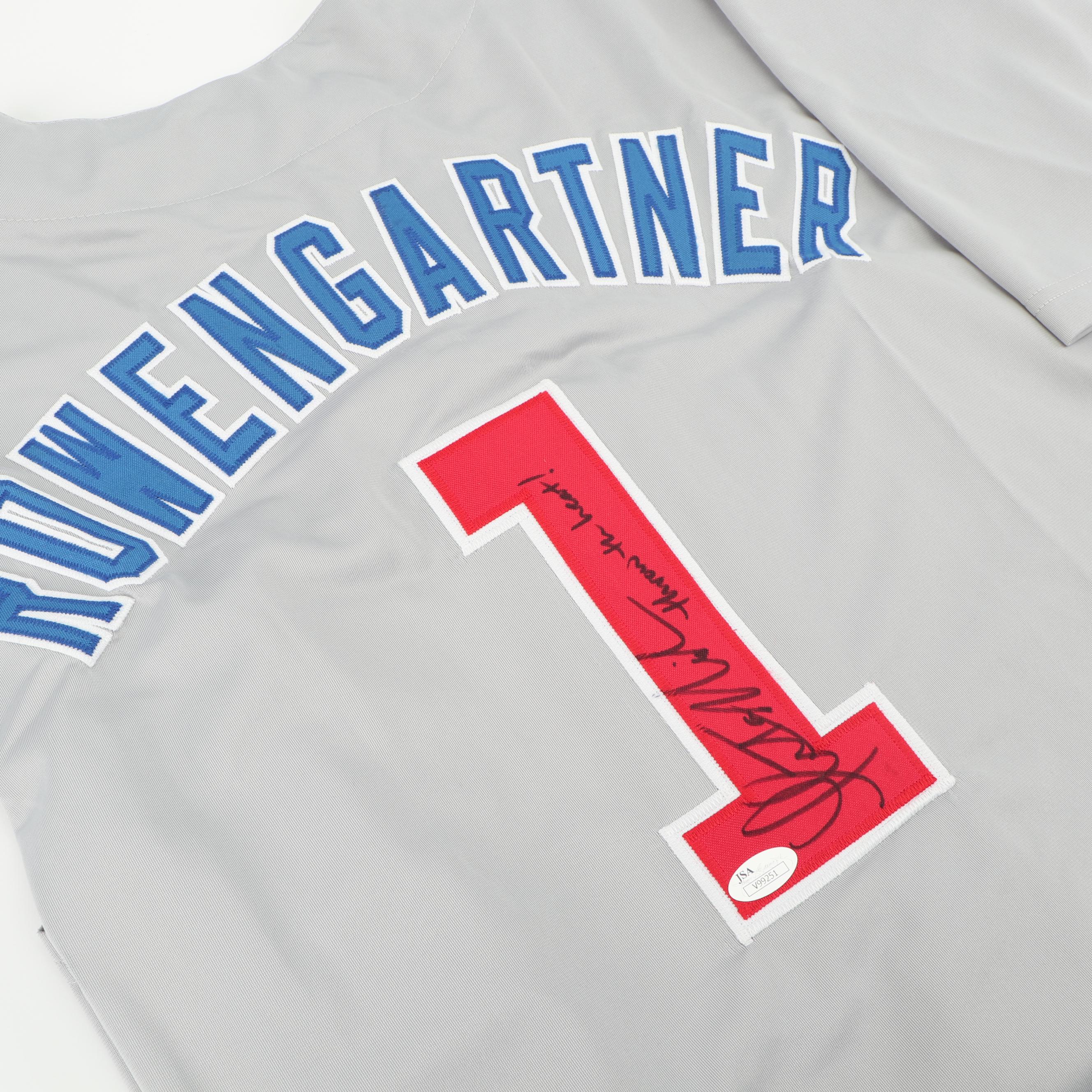 Thomas Ian Nicholas Autographed Rowengartner Cubs Replica Jersey - JSA COA