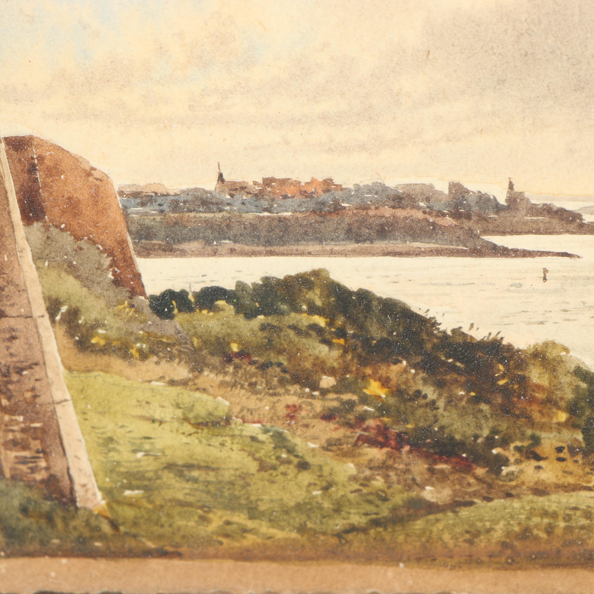 G. Ziegler Landscape Watercolor Paintings