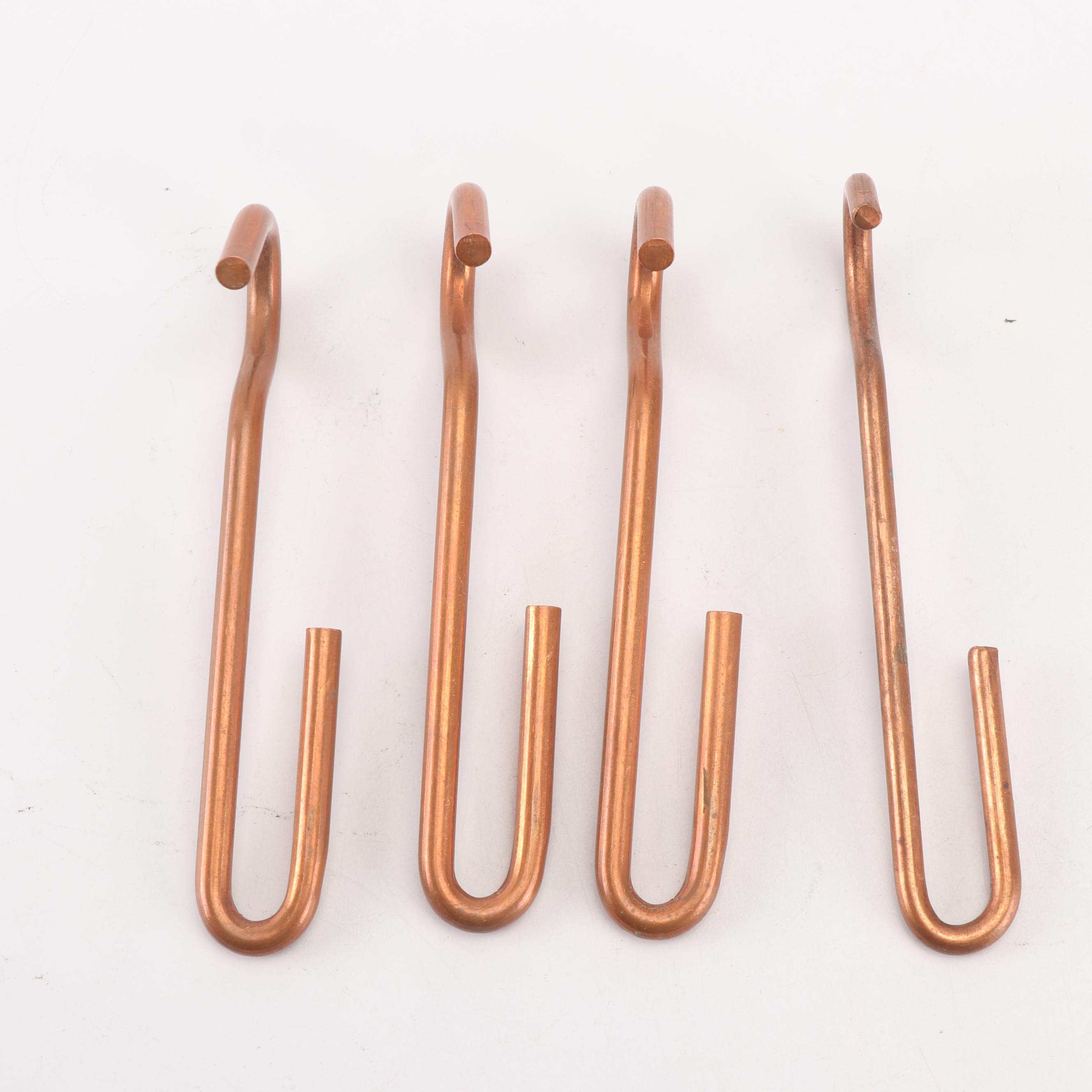 Copper-Toned Pot Rack Hooks
