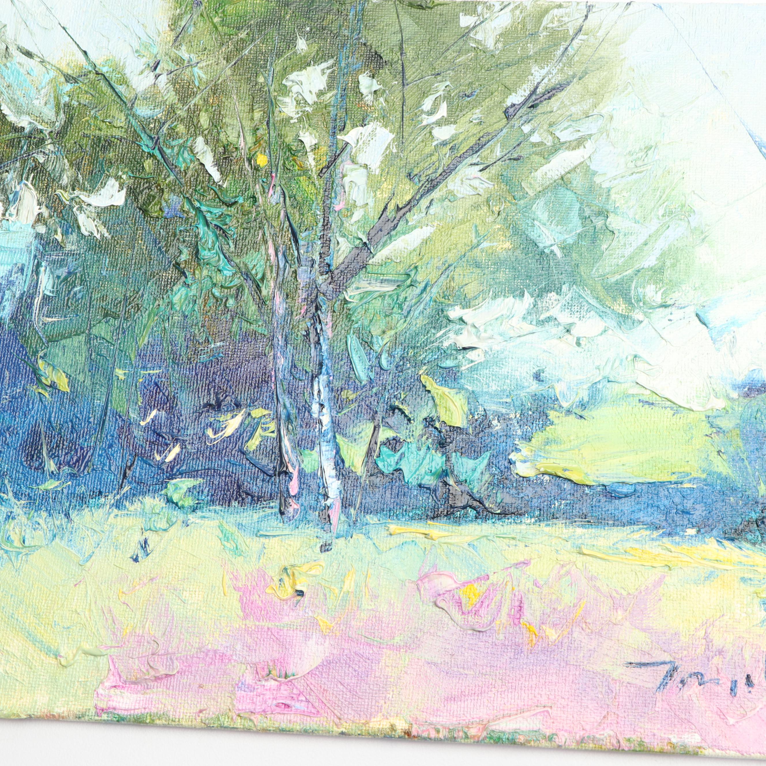 Jose Trujillo Landscape Oil Paintings