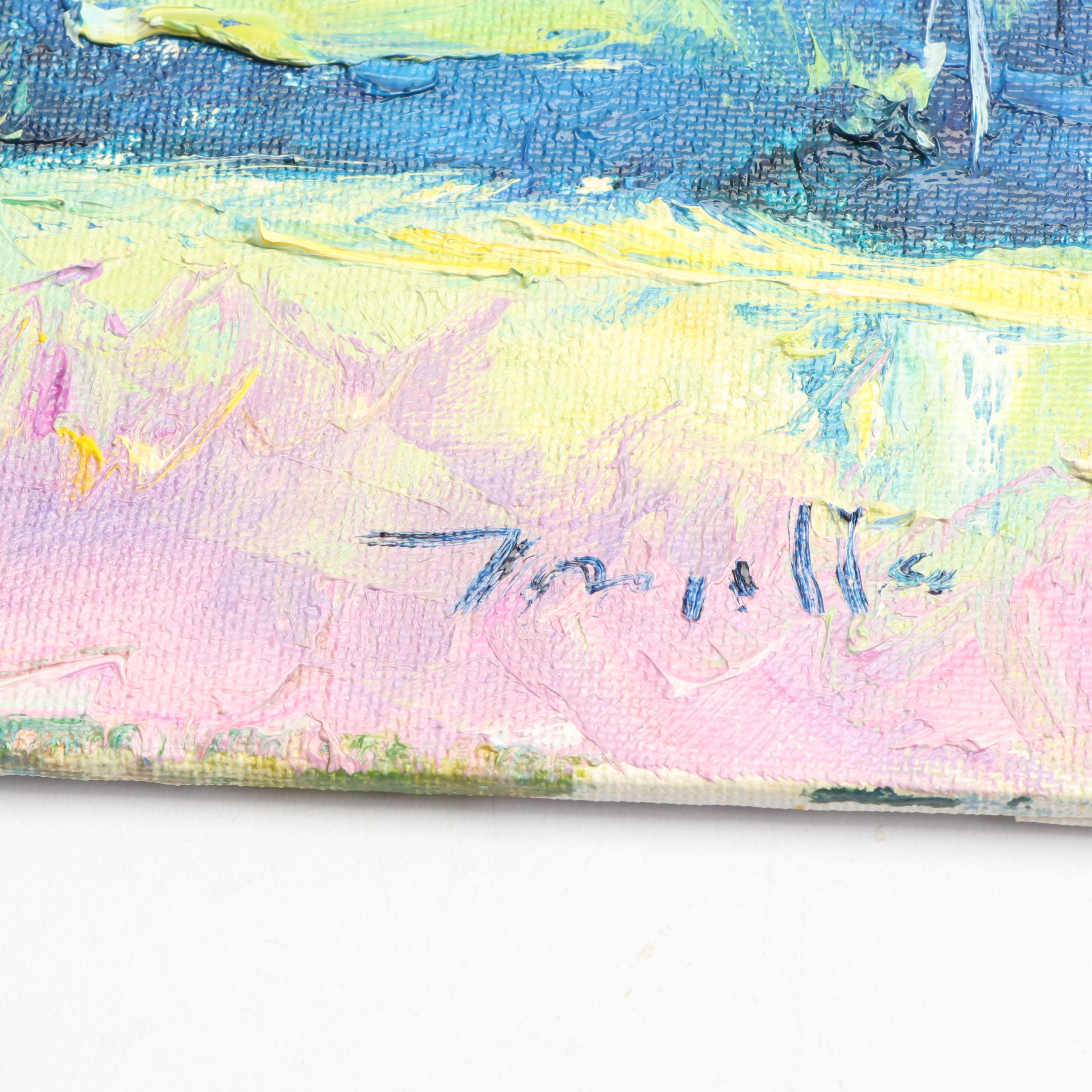 Jose Trujillo Landscape Oil Paintings