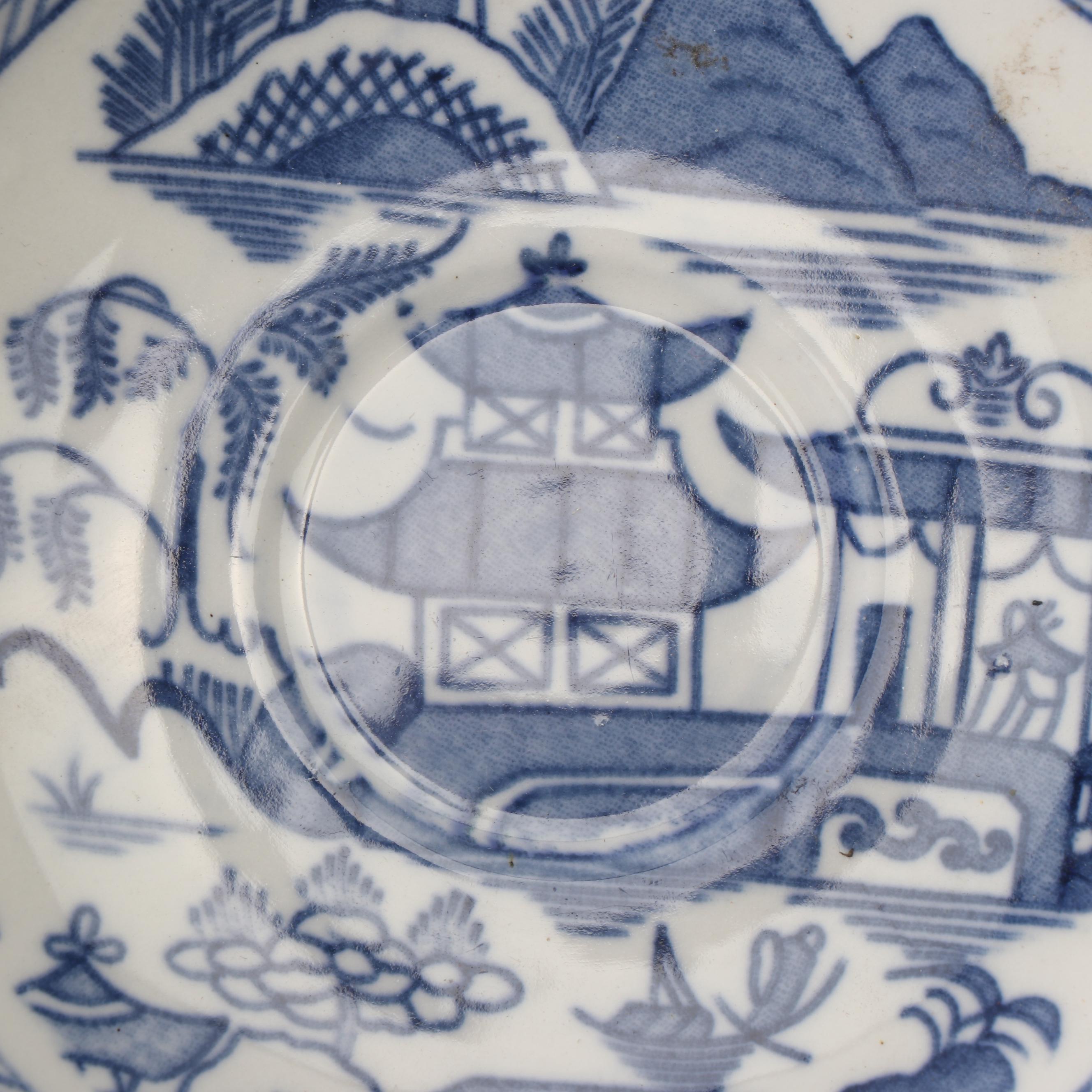 Wood & Sons "Canton" Earthenware Saucers