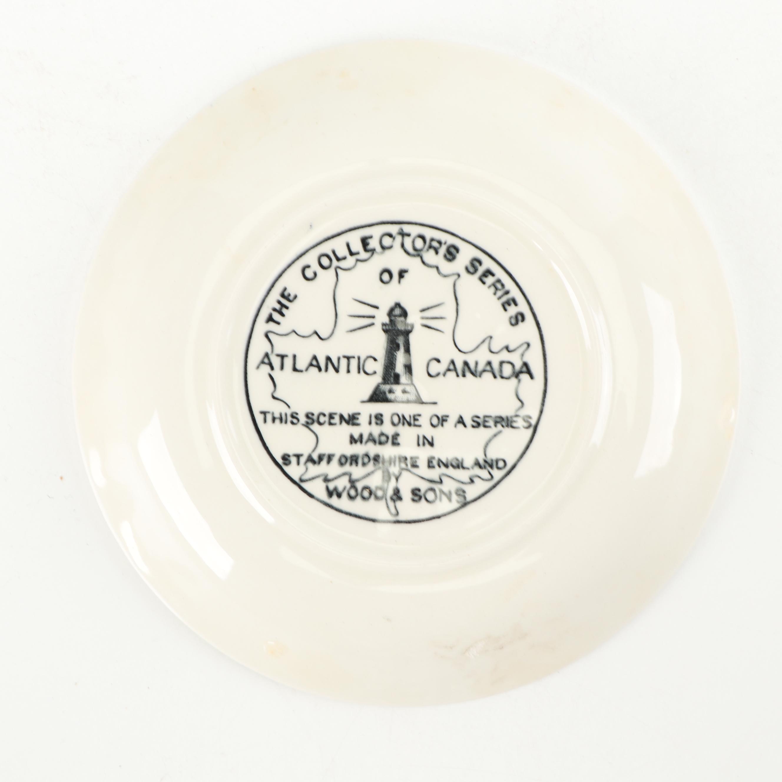 Wood & Sons "The Collector's Series Of Atlantic Canada" Porcelain Plate