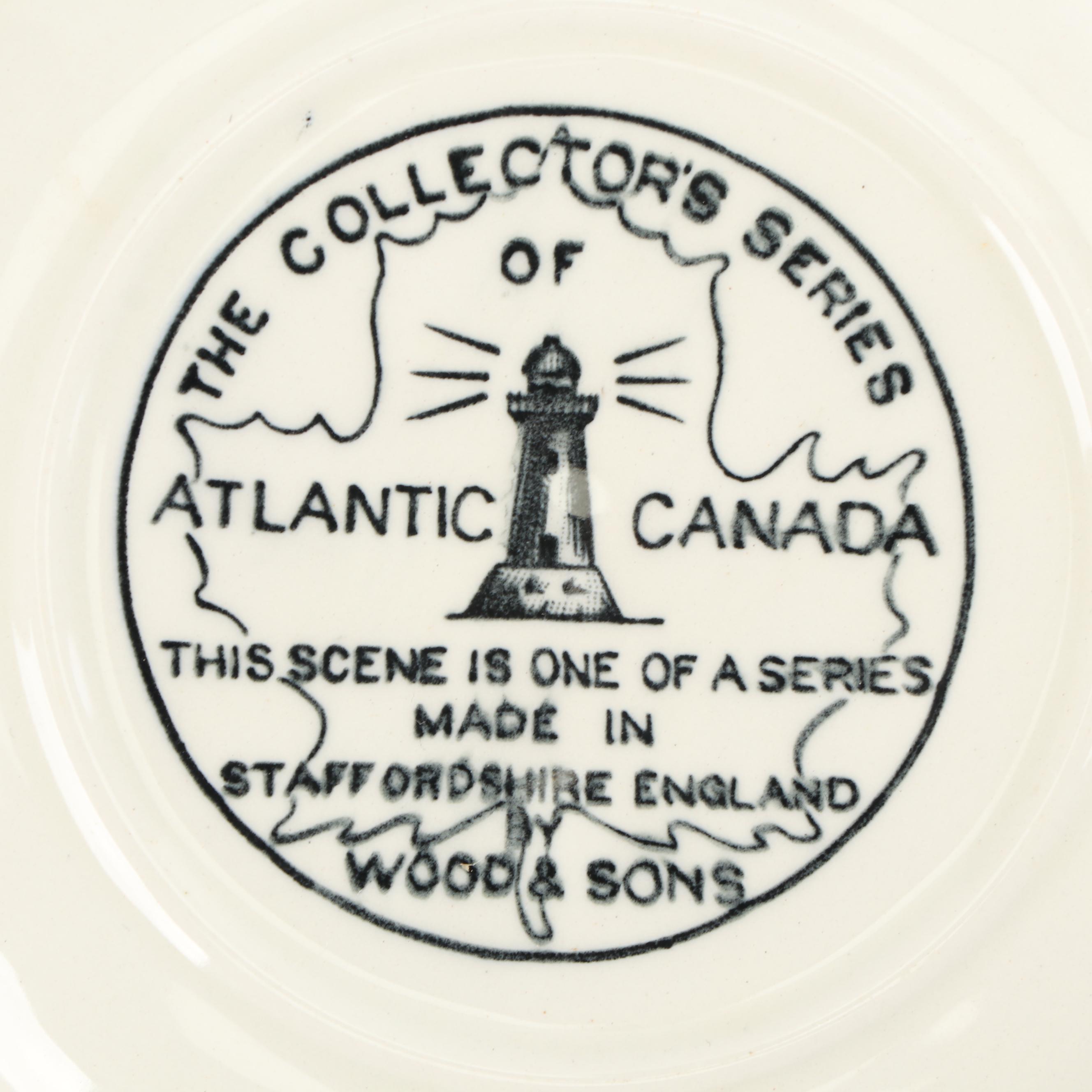 Wood & Sons "The Collector's Series Of Atlantic Canada" Porcelain Plate