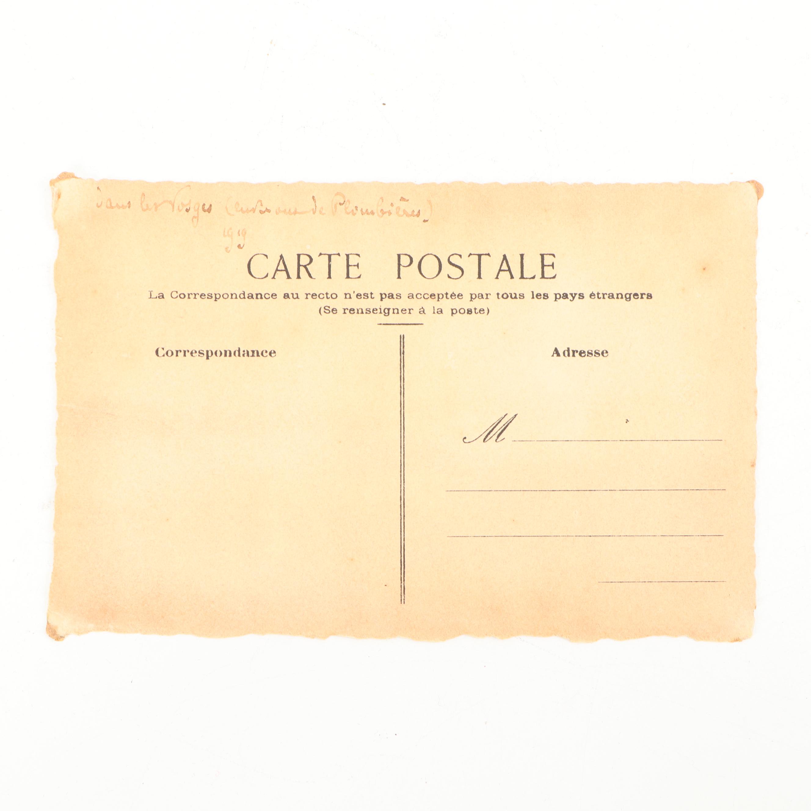 G. Ziegler Watercolor Paintings on Postcards