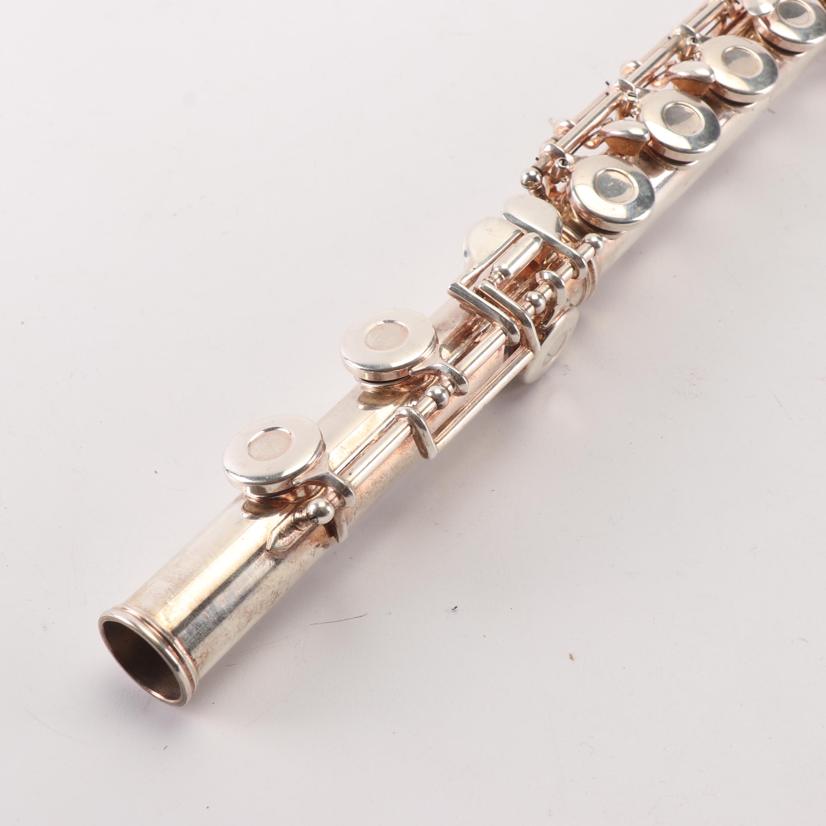 Gemeinhardt 2SP Silver Plate Flute, 1980s