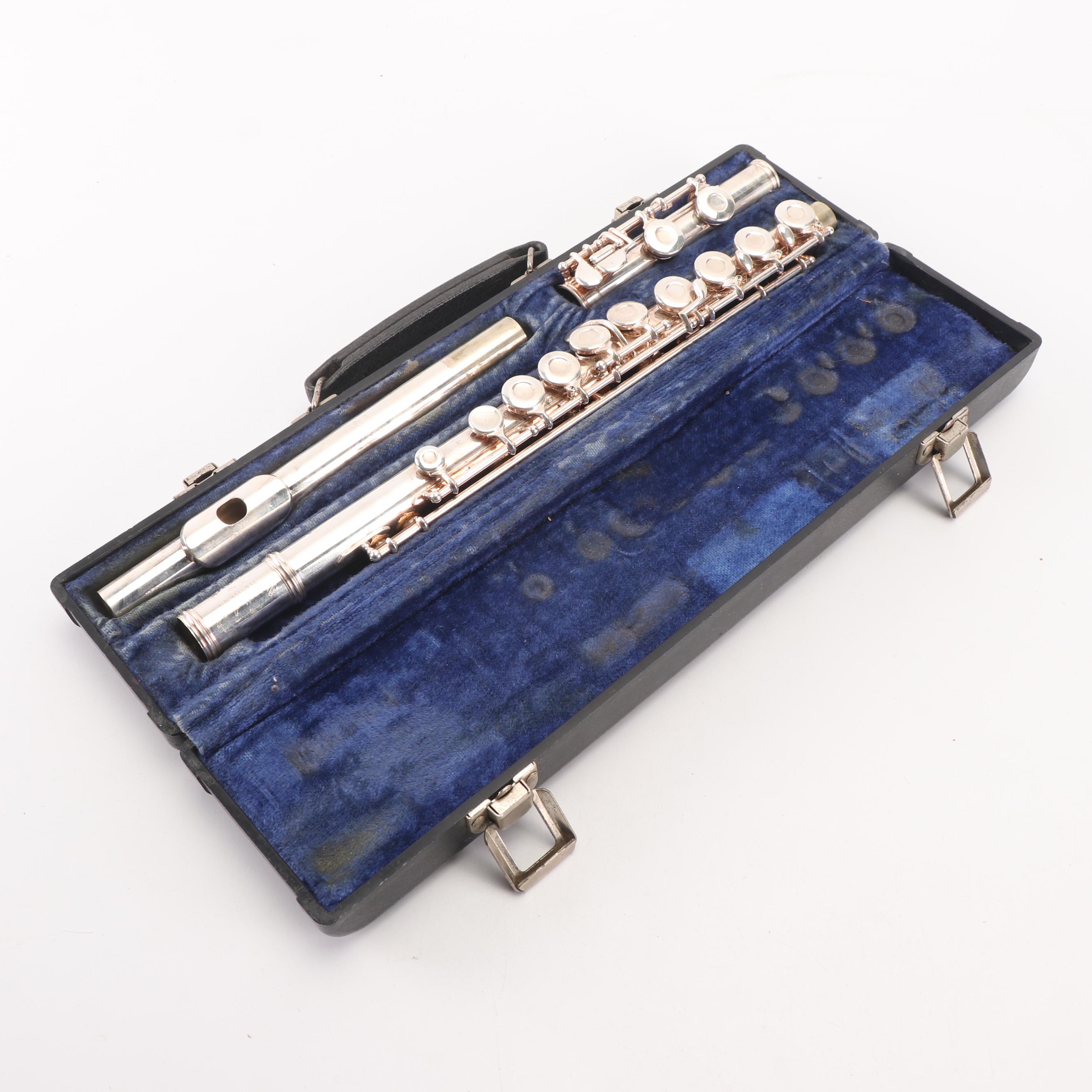 Gemeinhardt 2SP Silver Plate Flute, 1980s